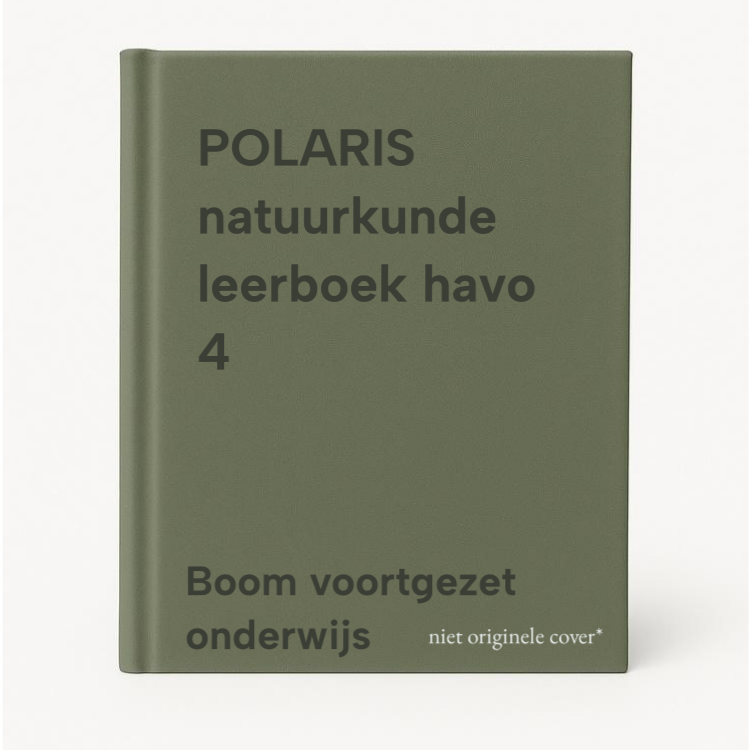 Boom voortgezet onderwijs Polaris Natuurkunde Leerboek Havo 4