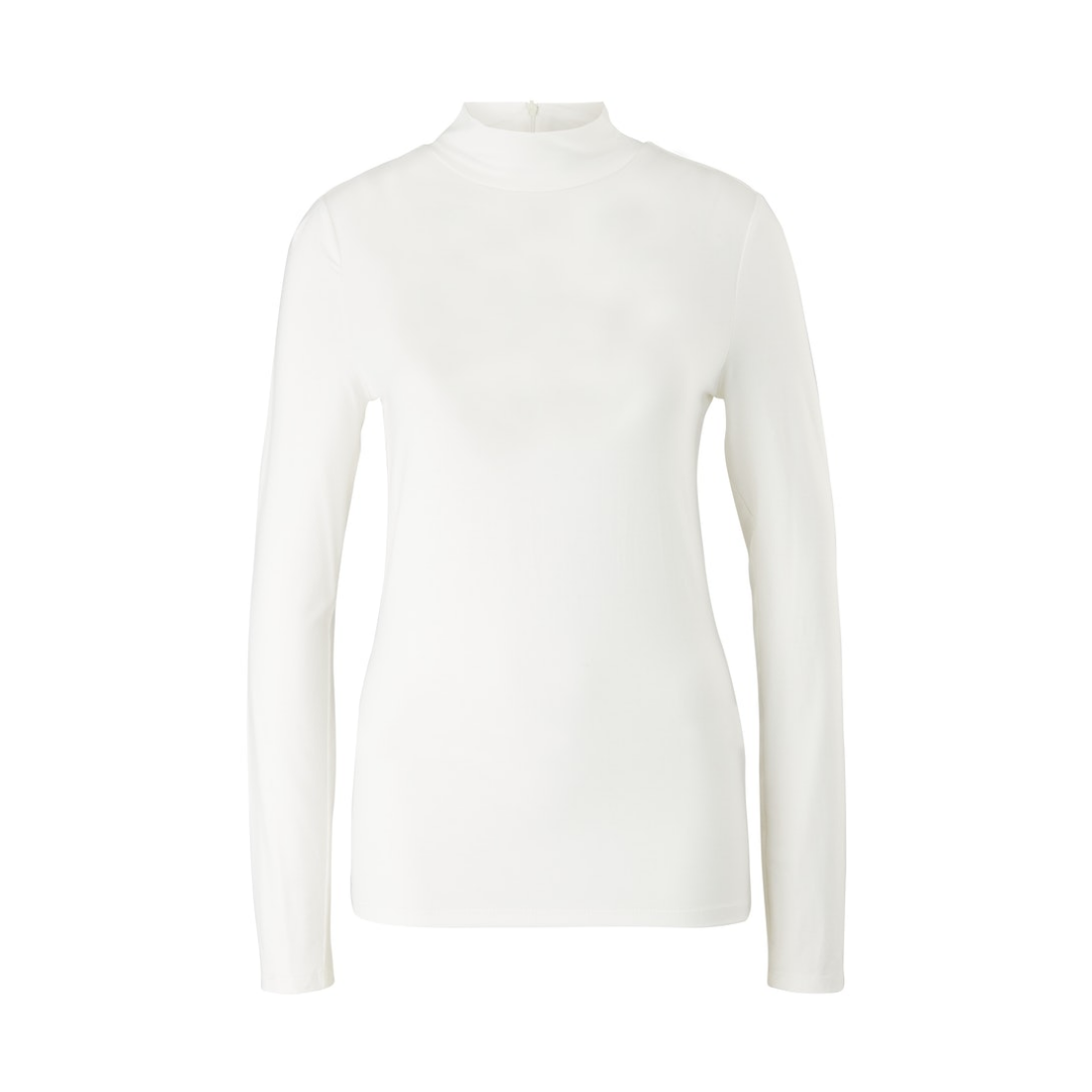 s.Oliver - Damen Langarmshirt - Braun - Größe: 42 - bei Tara-M