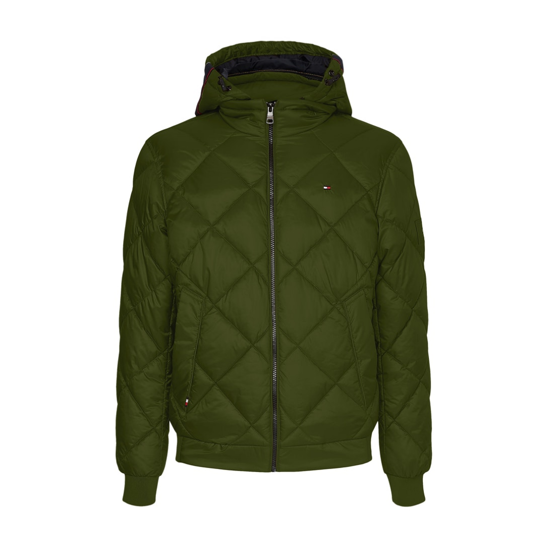Tommy Hilfiger - Herren Jacke - Grün - Größe: M - bei Tara-M