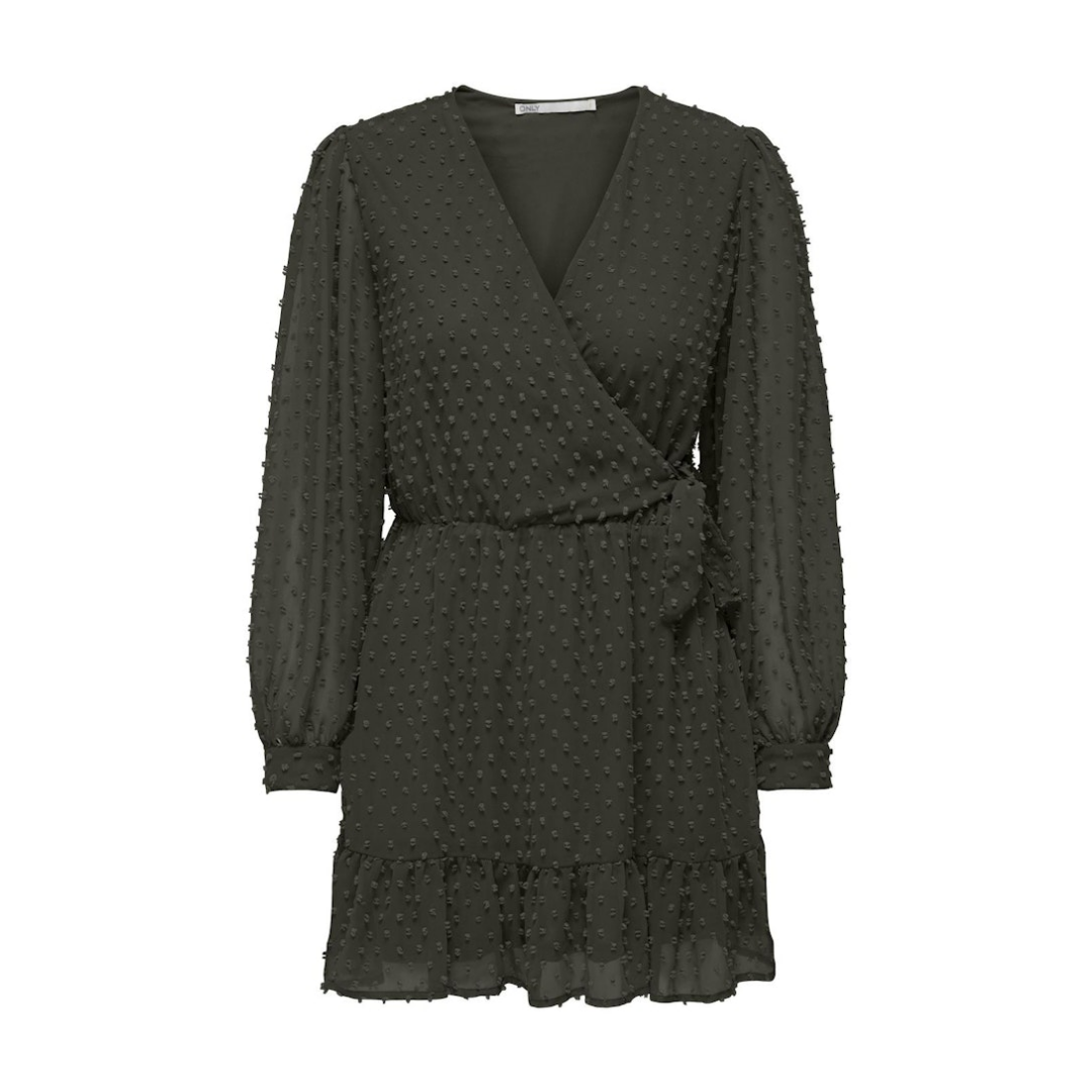 Only - Damen Kleid - Grün - Größe: S - bei Tara-M