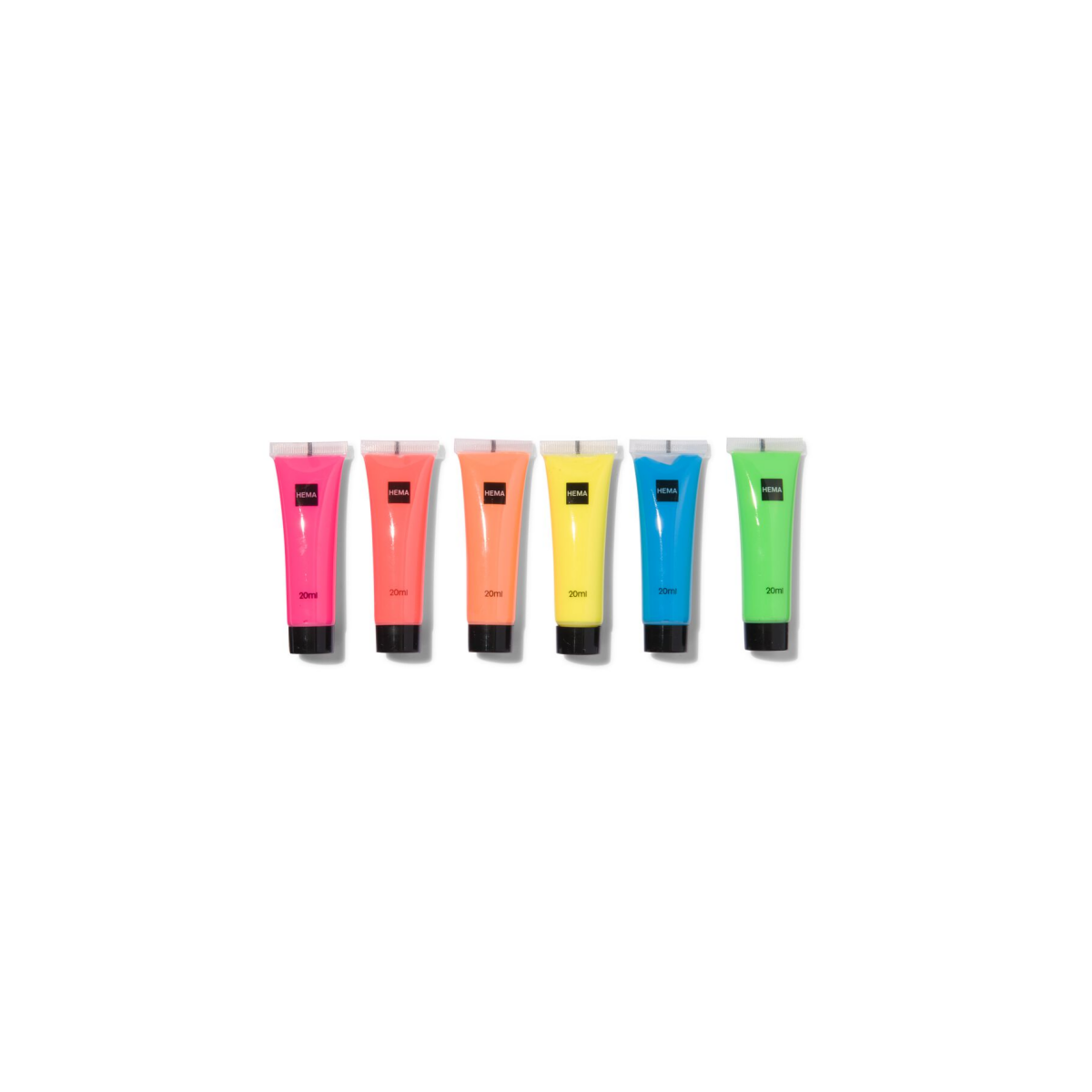 HEMA Acrylverf neon 6x20ml