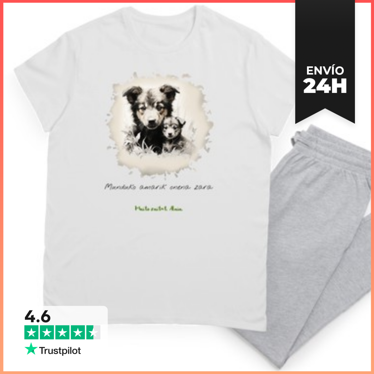 Pijama Munduko Amarik Onena Zara. BH LaTostadora
