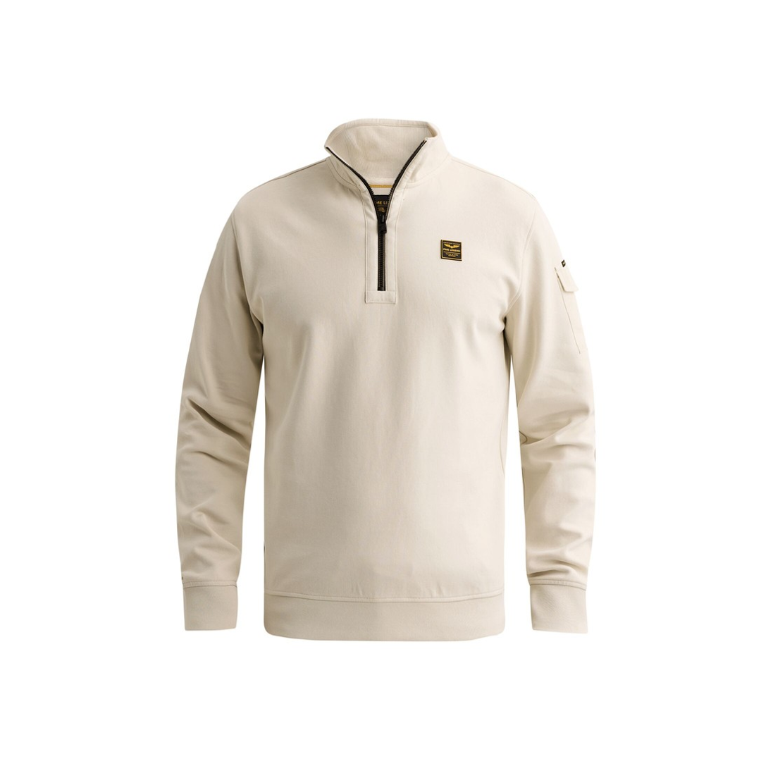 Pme Legend, Herren, Pullover, Troyer Sweater, Beige, (XXL) - Bild 5