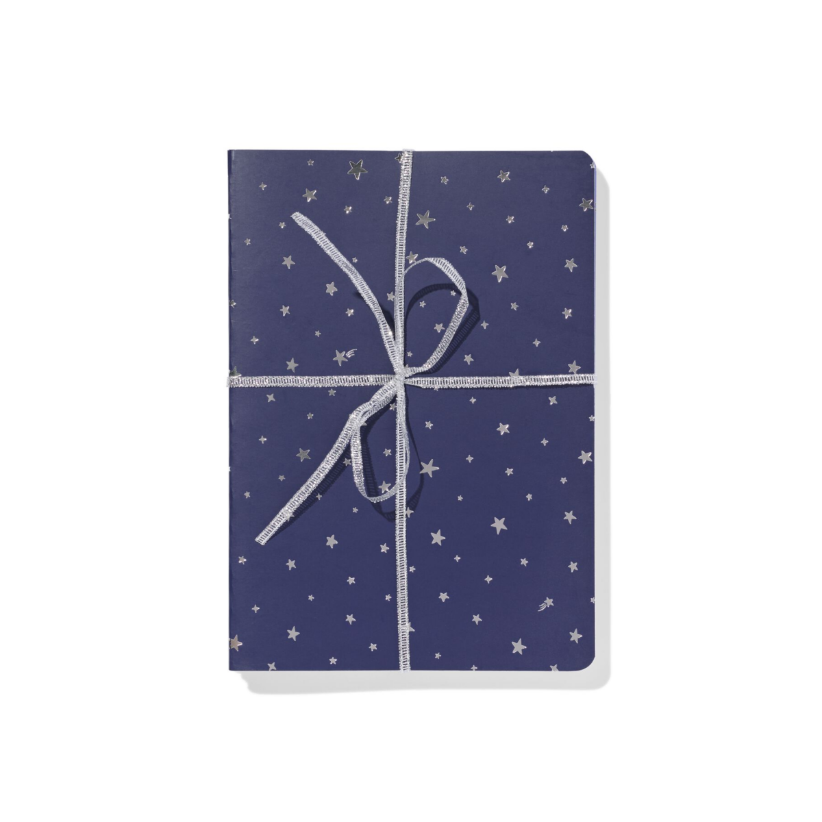 HEMA HEMA Schrift A5 Gelinieerd Sterren - 3 Stuks (multi)