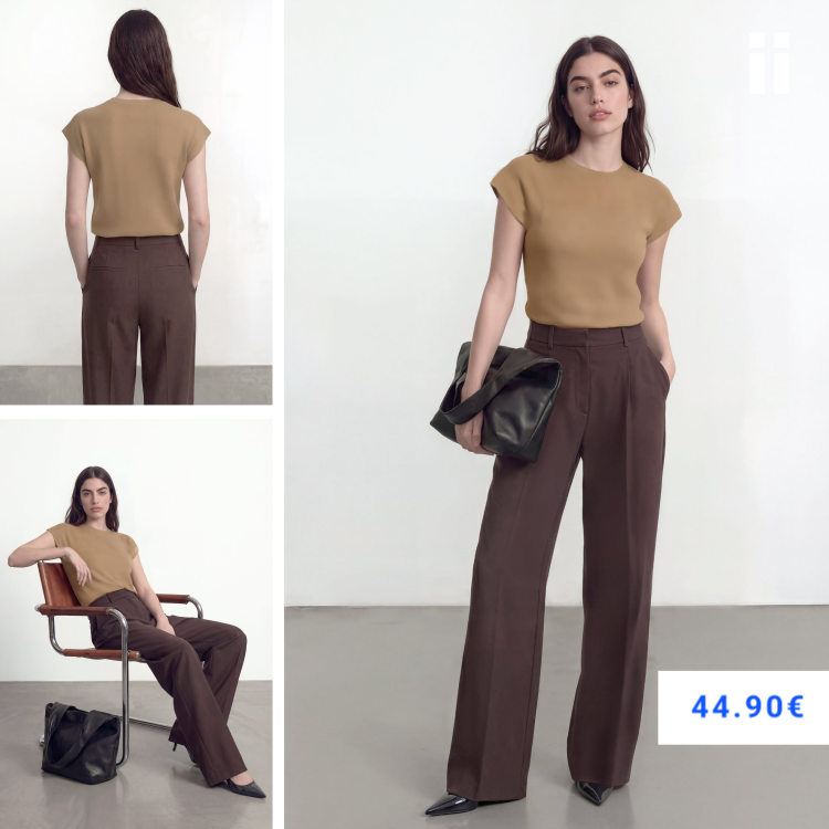 Camiseta mujer kimono oak Soft