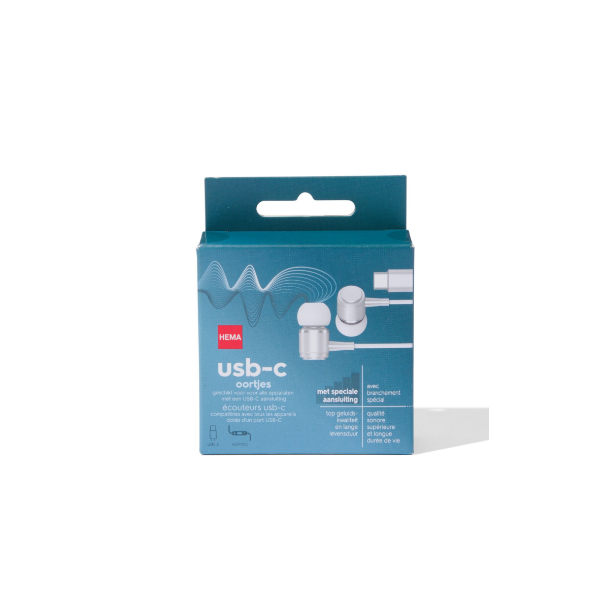 HEMA HEMA Oortjes In-ear USB-C Wit