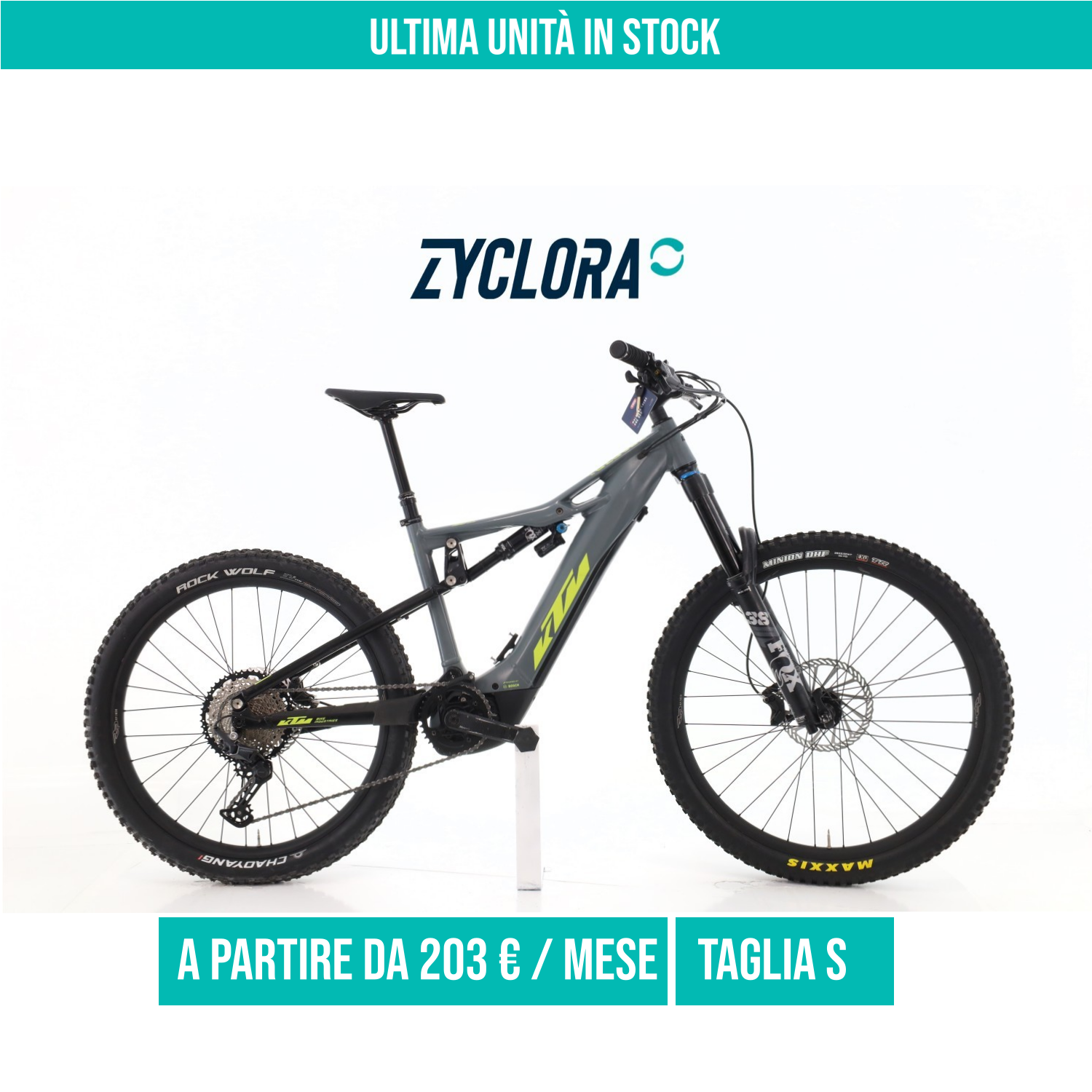 KTM Macina Kapoho 2972 taglia S Semi-nuova