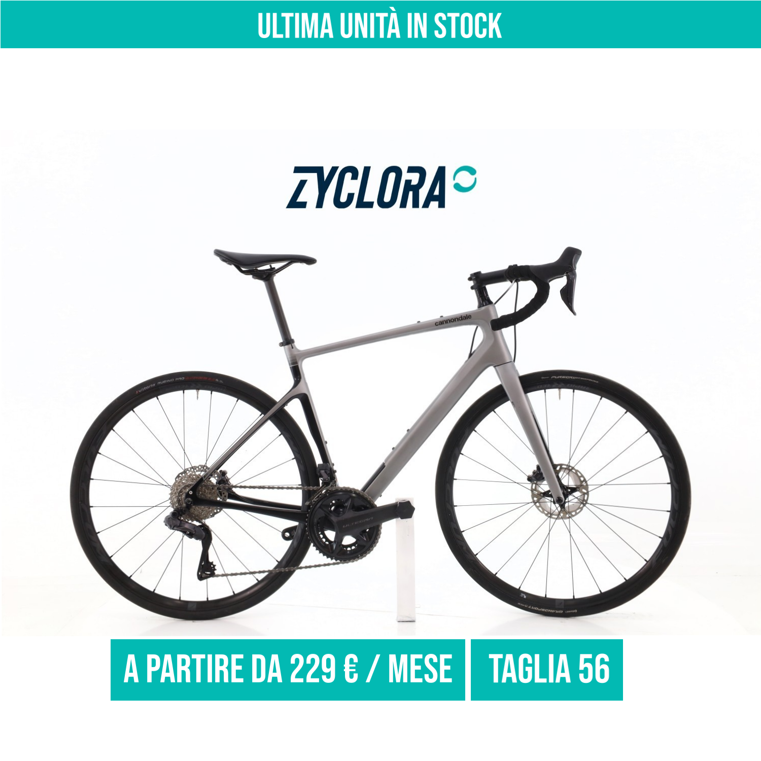 Cannondale Synapse Carbonio Di2 12V taglia 56 Semi-nuova