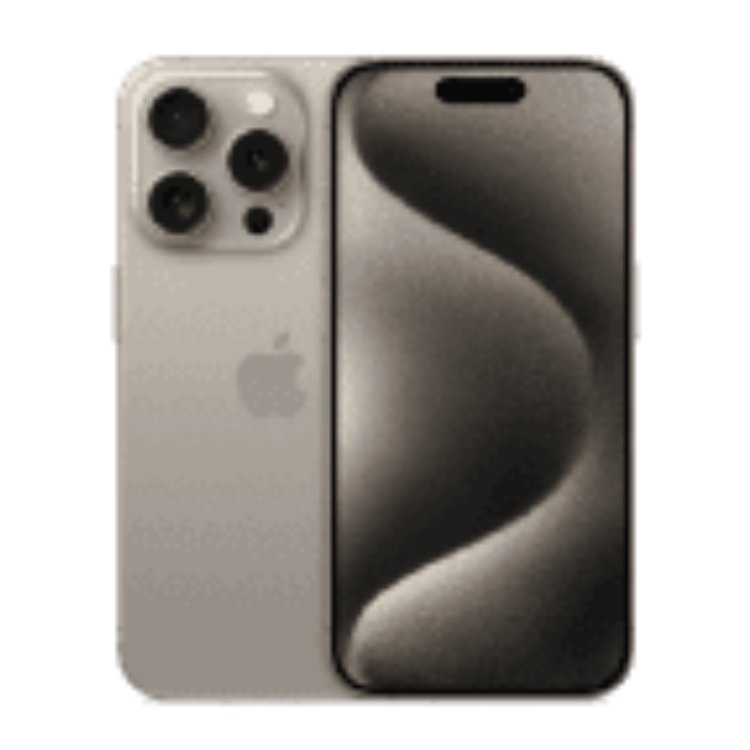 iPhone 15 Pro 128 GB Titanio naturale C Ricondizionato