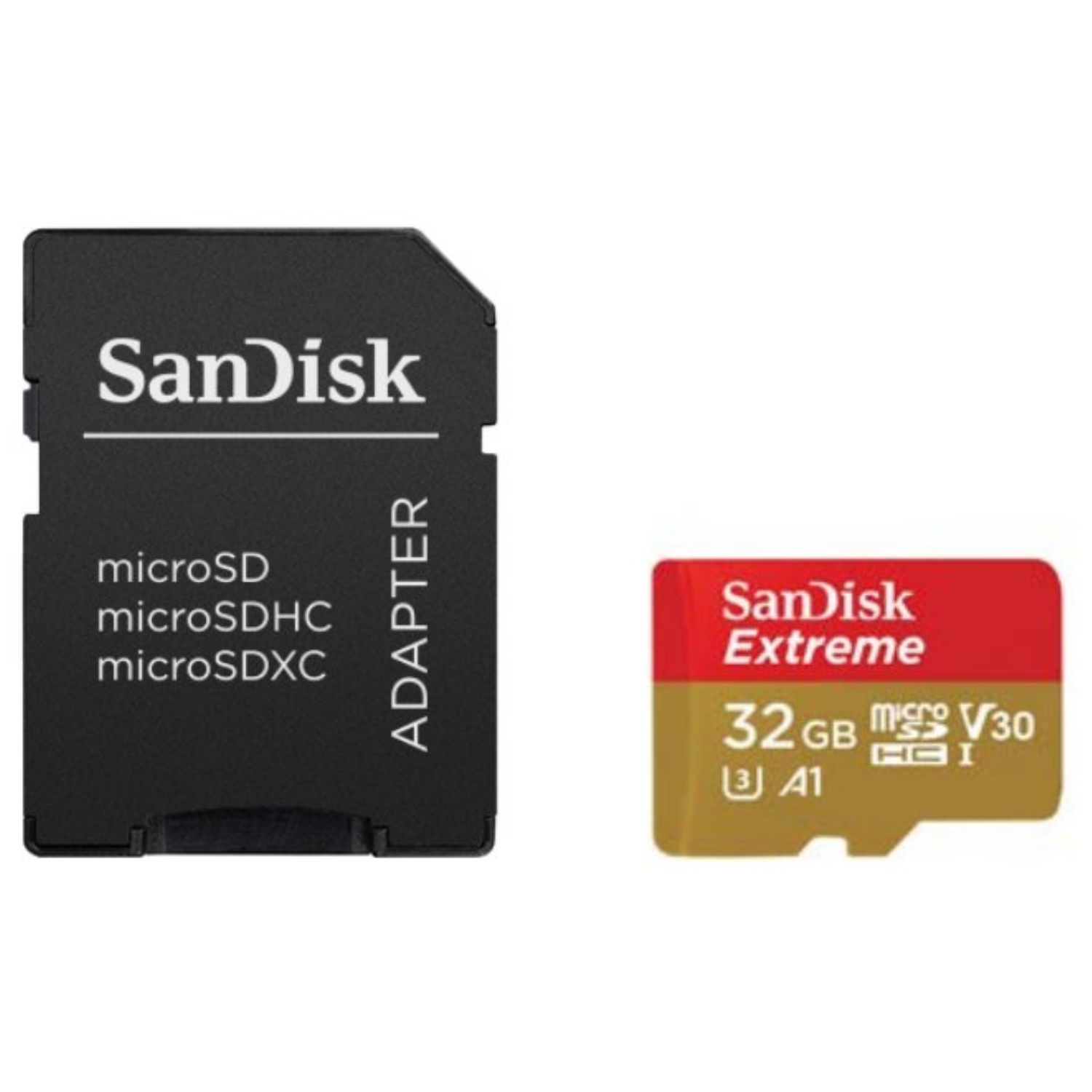 SanDisk, sdsqxaf-032g-gn6at, 32 GB, MicroSDHC, UHS-I, Class 3 U3, Schockresistent