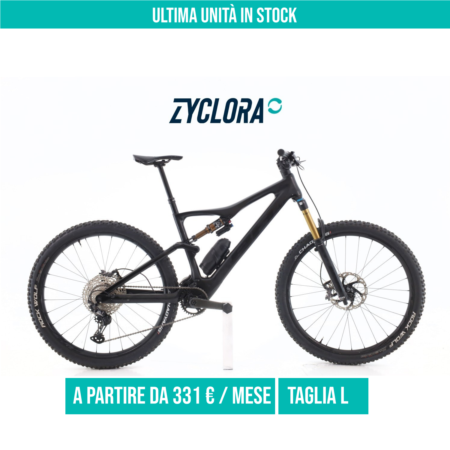 BH iLynx Trail Carbonio XT taglia L Semi-nuova