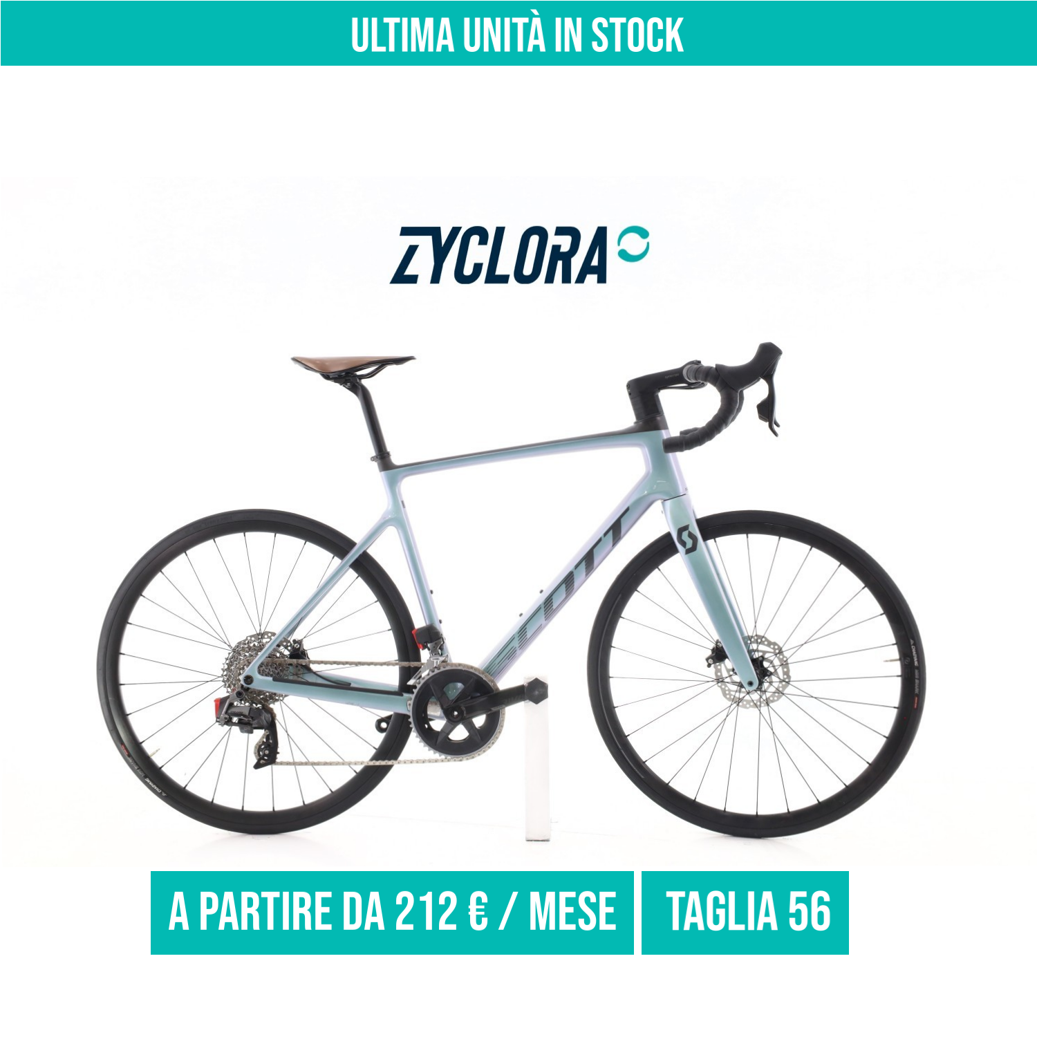 Scott Addict 10 AXS 12V taglia 56 Semi-nuova