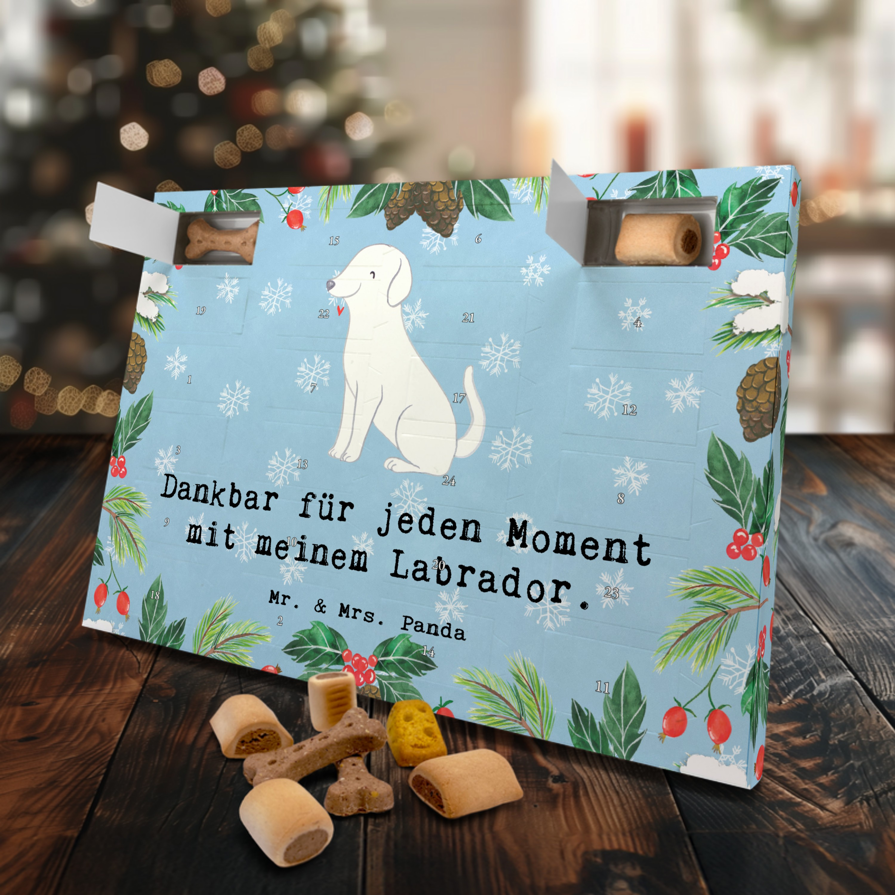 Hunde Adventskalender Labrador Moment - Geschenk Tierfreund Weihnachtskalender