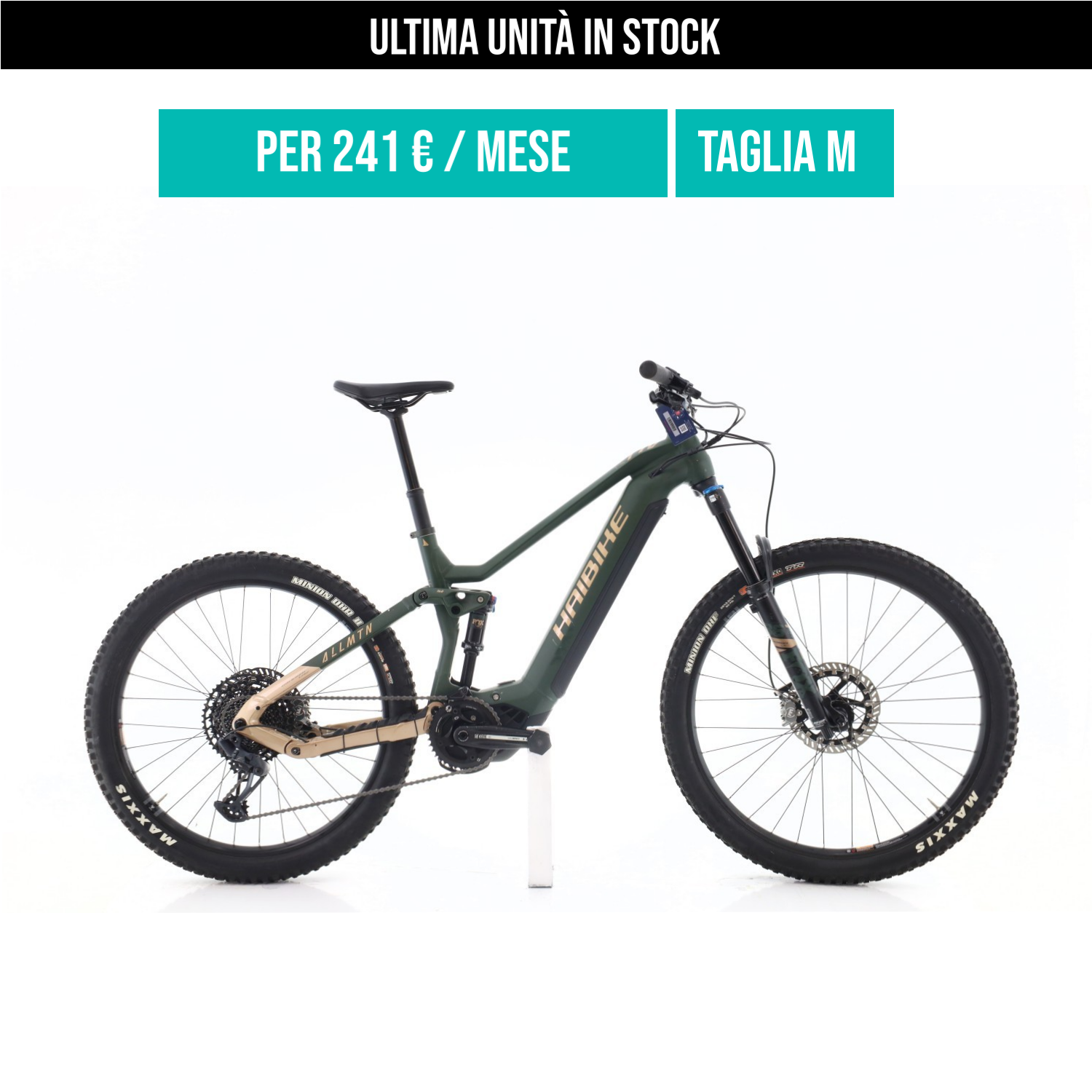 Haibike Allmtn 7 GX taglia M Semi-nuova