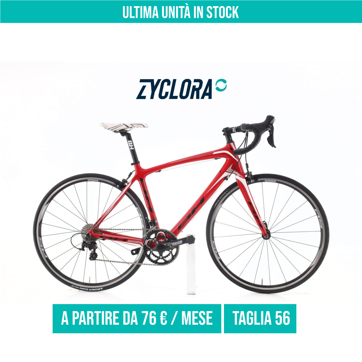 BH Prisma Concept Carbonio taglia 56 Semi-nuova