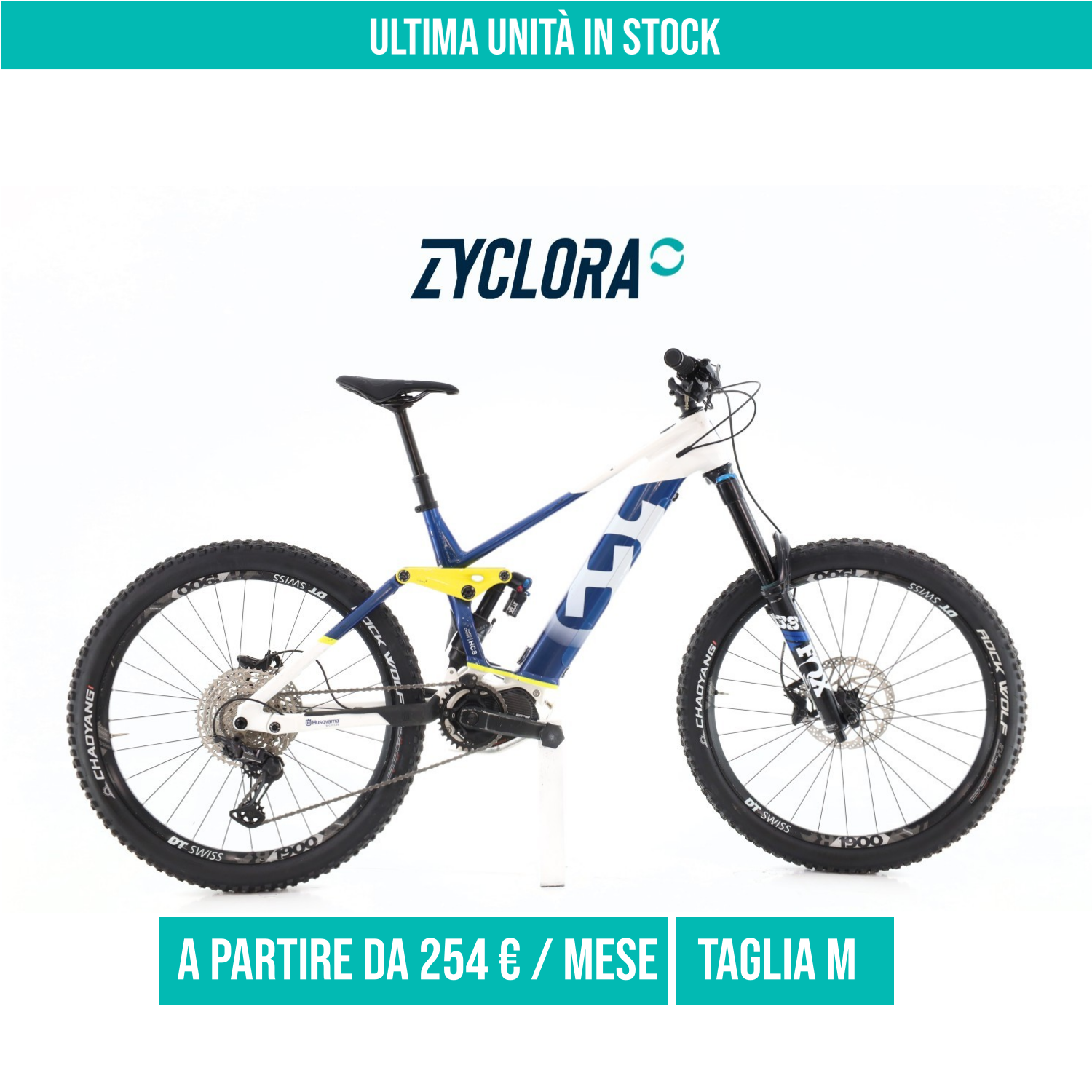 Husqvarna Hard Cross HC8 XT taglia M Semi-nuova