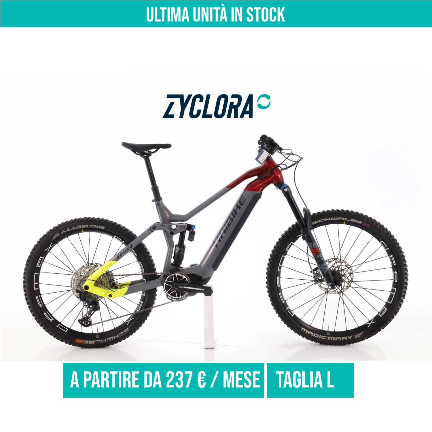 Haibike Nduro 7 taglia L Semi-nuova