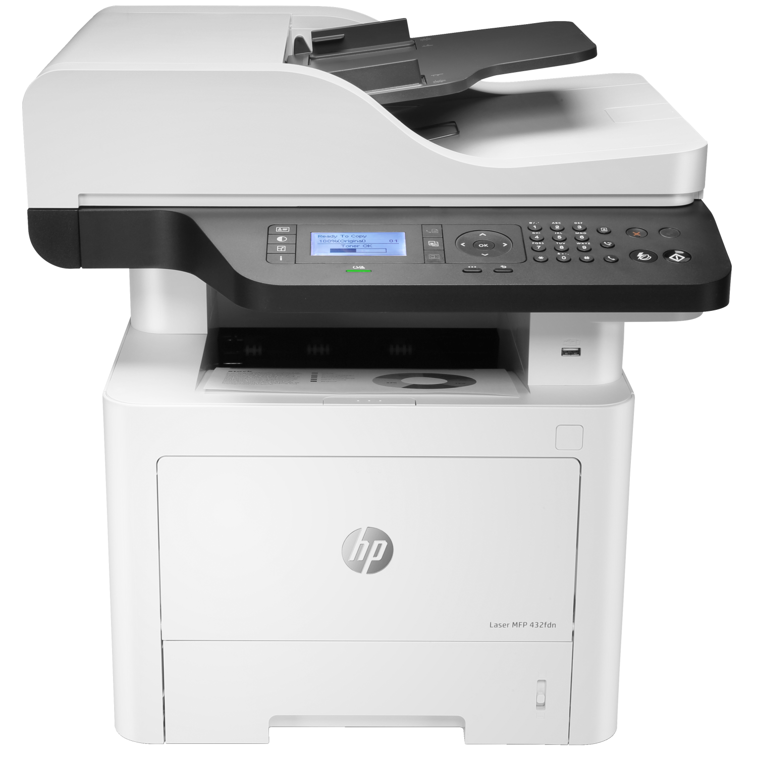 HP Laser MFP 432fdn, 7uq76a, Laser, Monodruck, Direktdruck, Schwarz