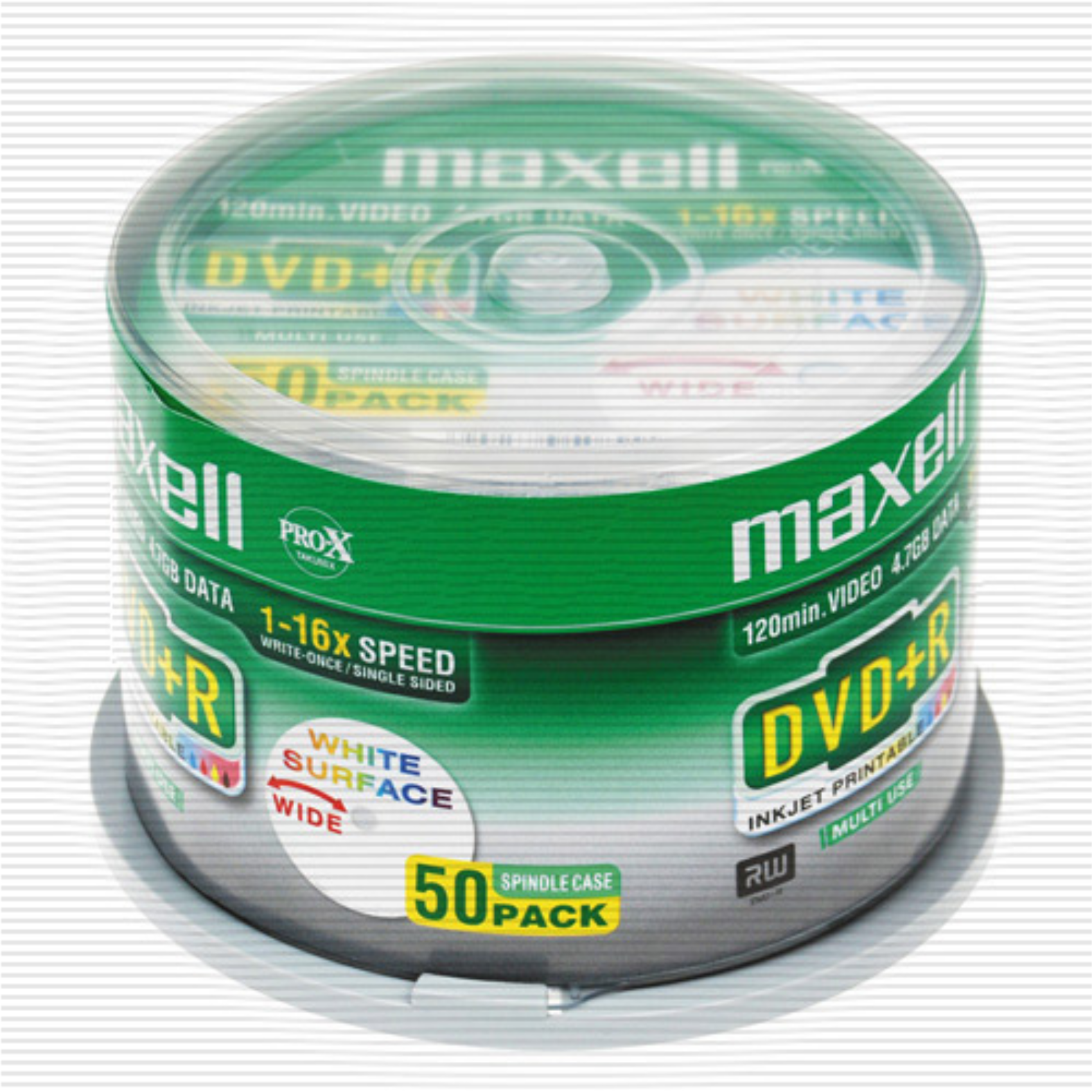 Maxell DVD+R, 275702, DVD+R, Druckbar, 50 Stücke