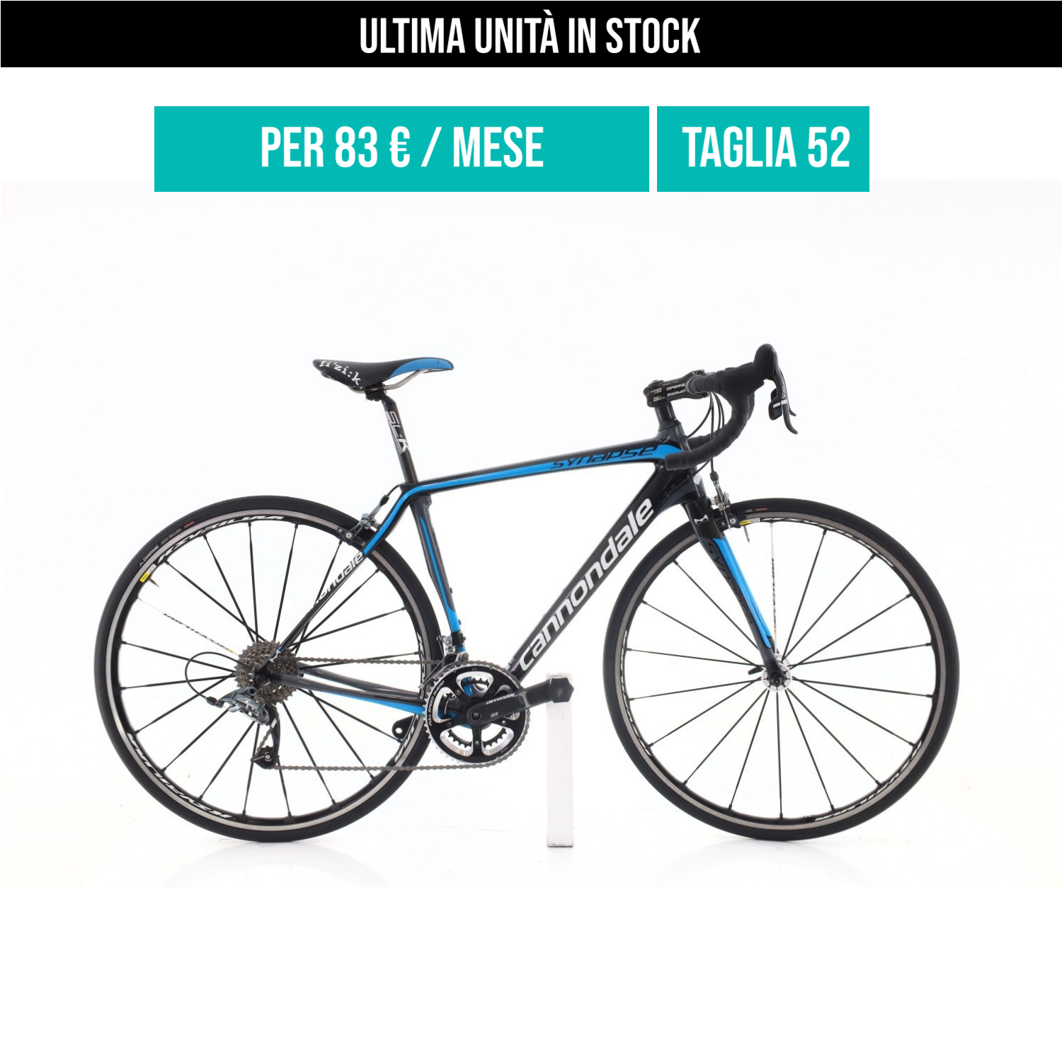 Cannondale Synapse taglia 52 Semi-nuova