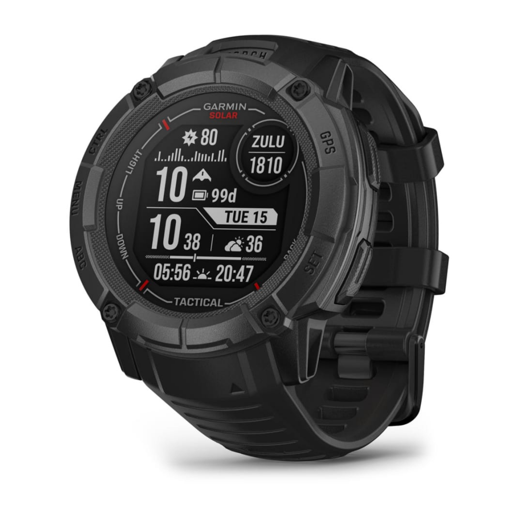 Garmin Instinct 2X Solar Tactical Edition, 010-02805-03, MIP, screen, 0,064 GB, GPS, 67 g