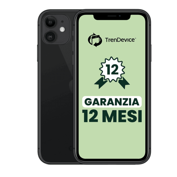 iPhone 11 256 GB Nero B Ricondizionato