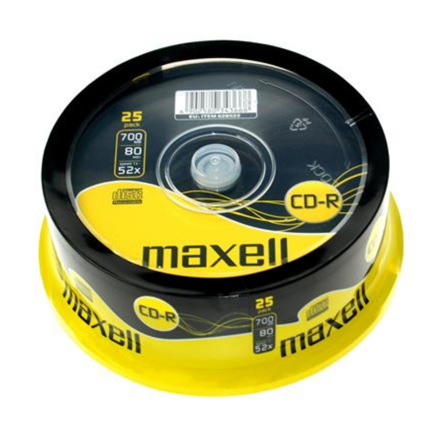 Maxell CD-R 700MB, 628529, CD-R, 120 mm, 25 Stücke