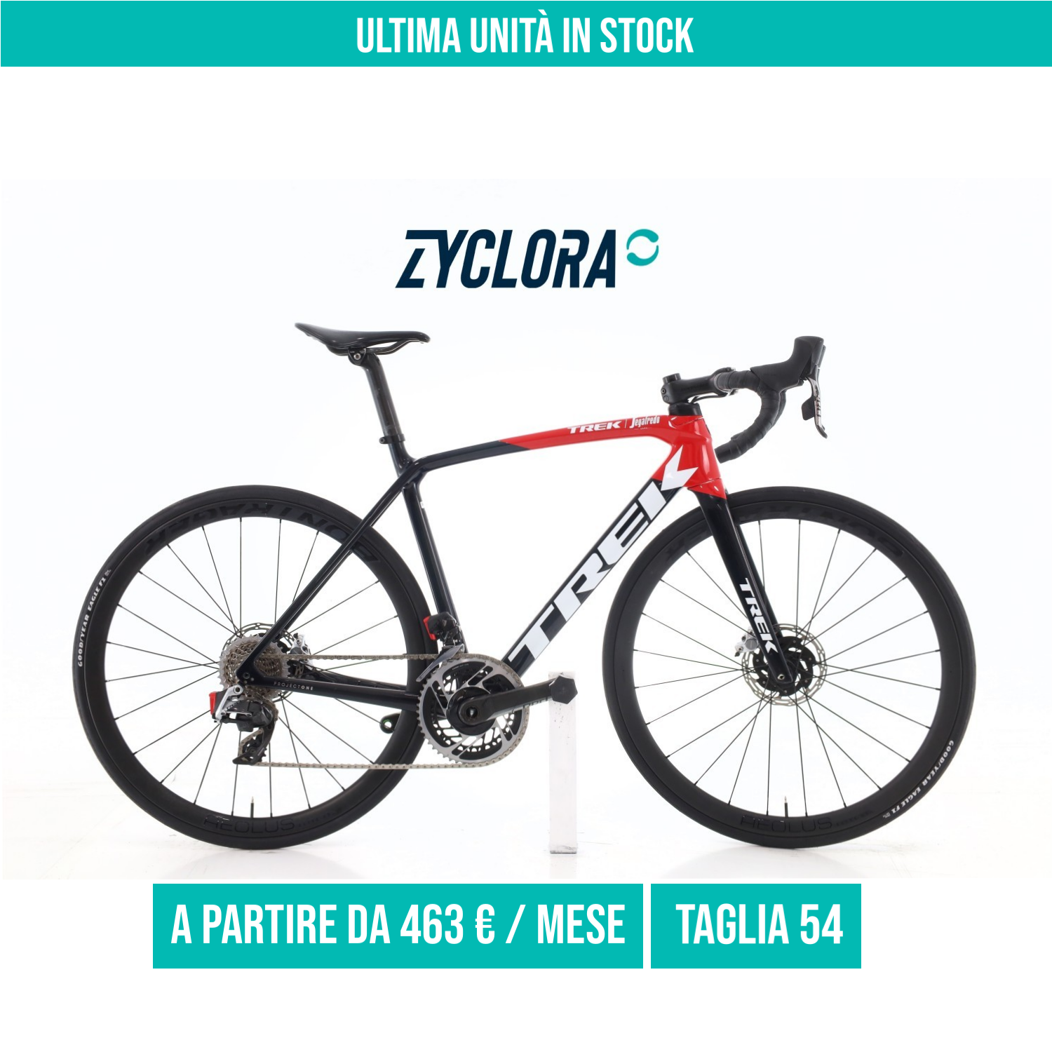 Trek Emonda SLR 800 Carbonio AXS 12V taglia 54 Semi-nuova