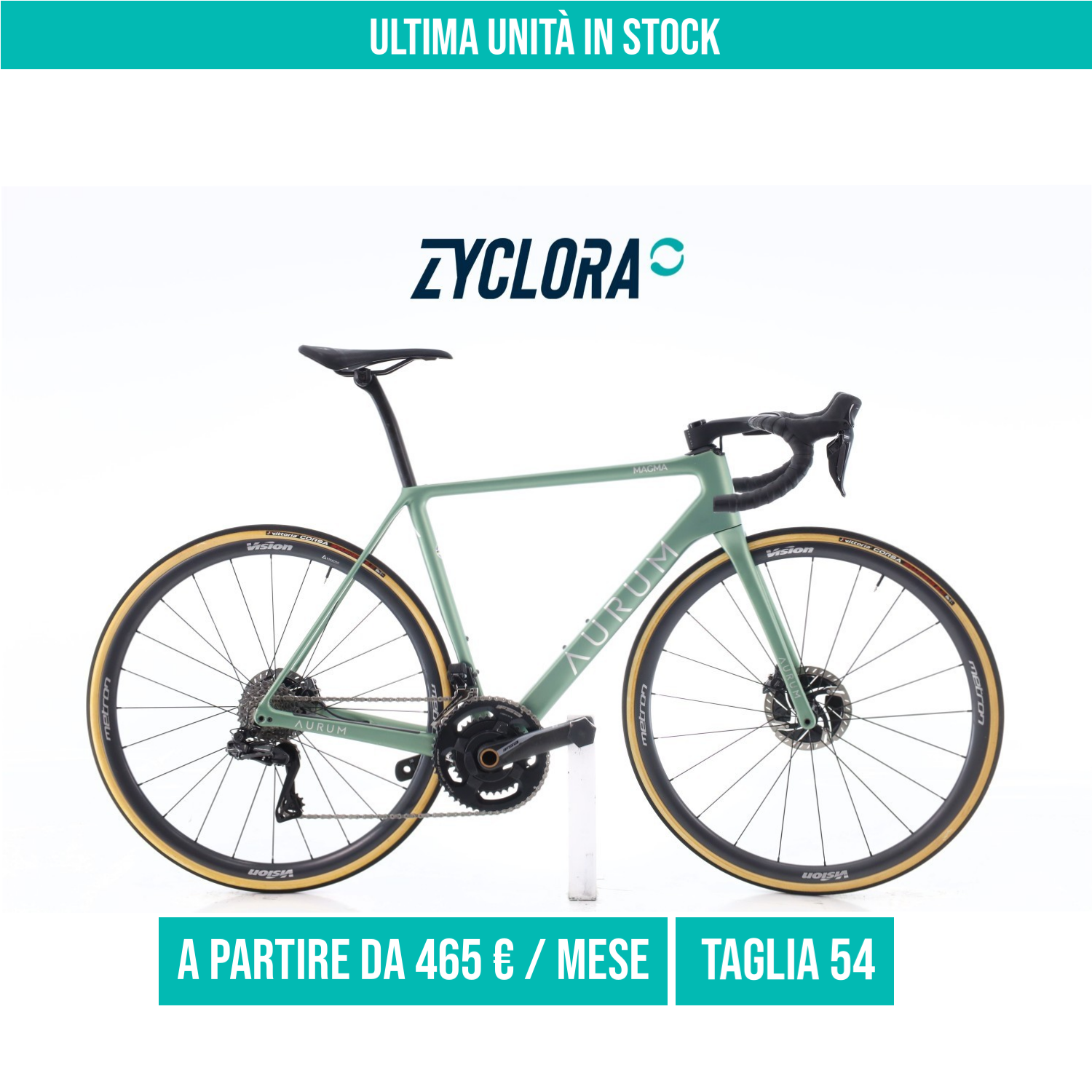 Aurum Magma Dolomite Edition Carbonio Di2 12V taglia 54 Semi-nuova