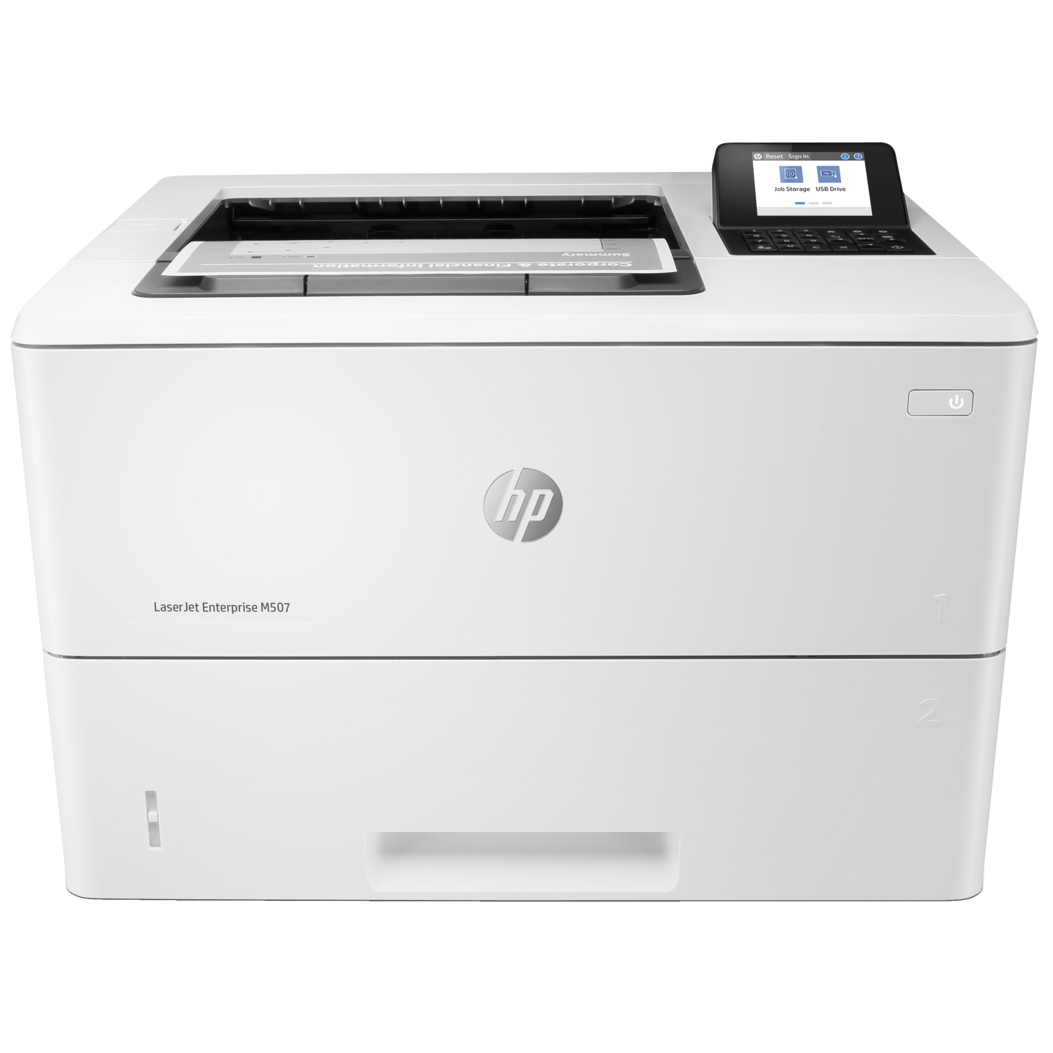 HP LaserJet Enterprise M507dn, 1pv87a#b19, Black and white, Drucker für Drucken, Beidseitiger Druck, 1200