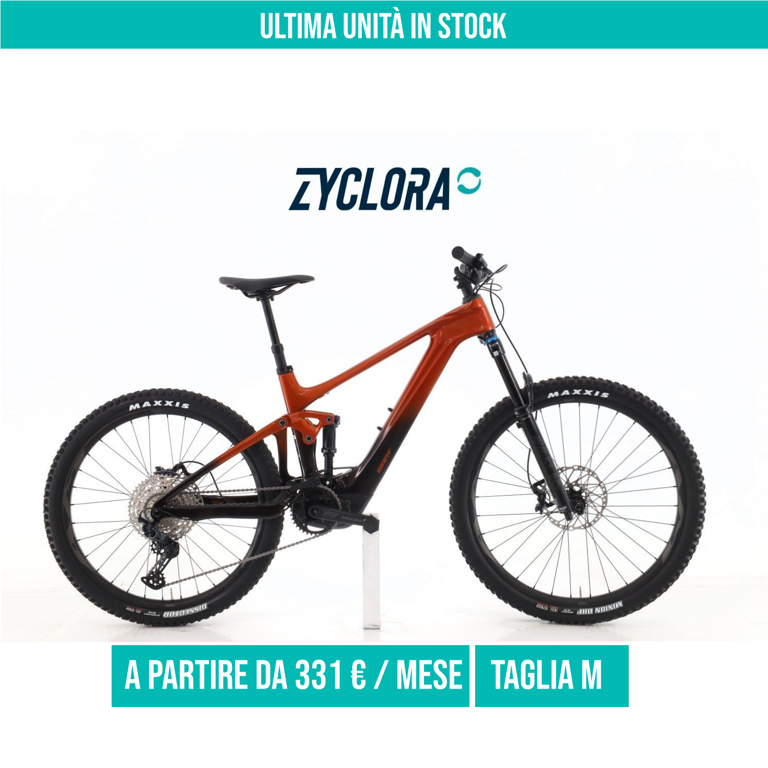 Giant Trance E+2 Carbonio taglia M Semi-nuova