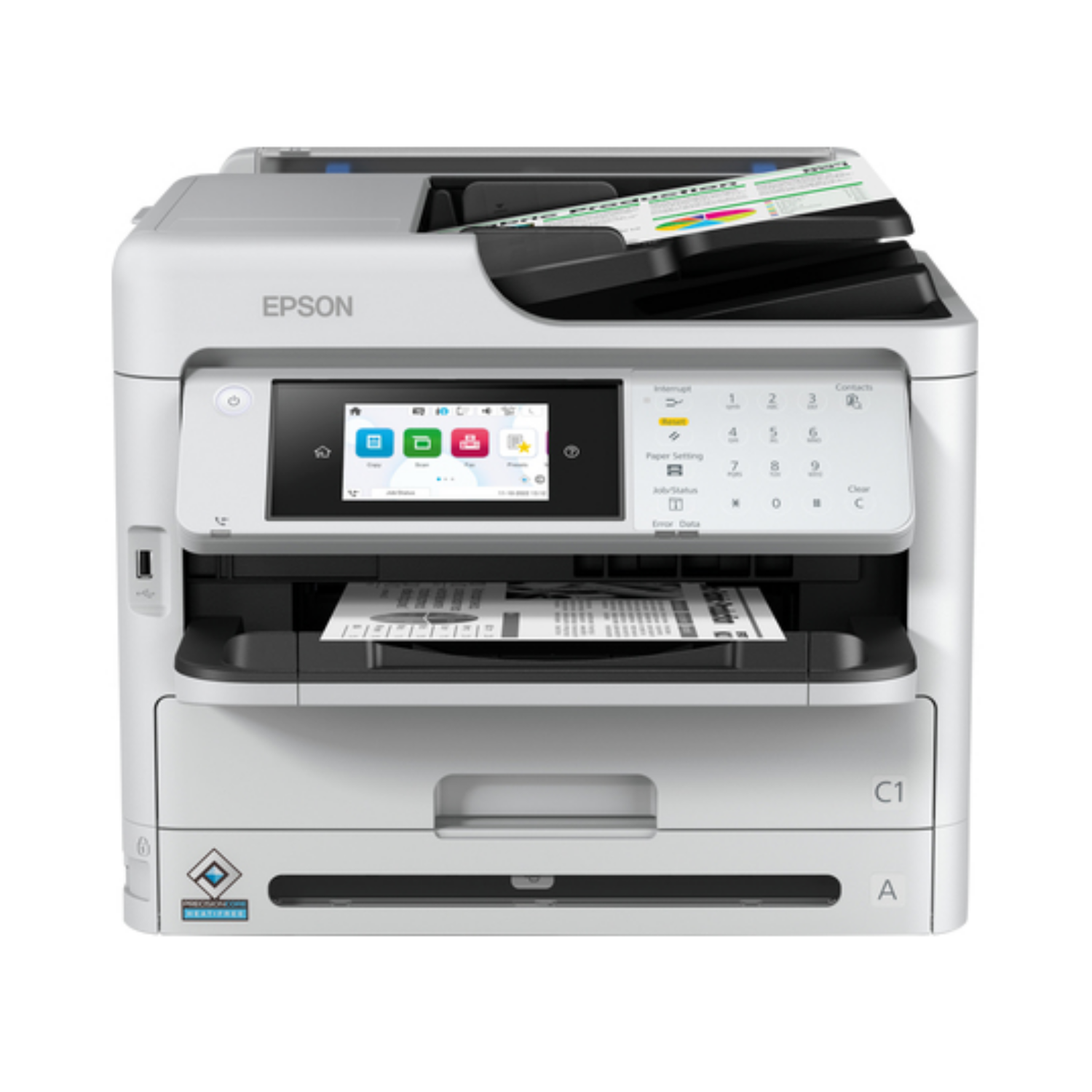 Epson WorkForce Pro WF-M5899DWF, c11ck76401, Tintenstrahl, Monodruck, Direktdruck, Schwarz,