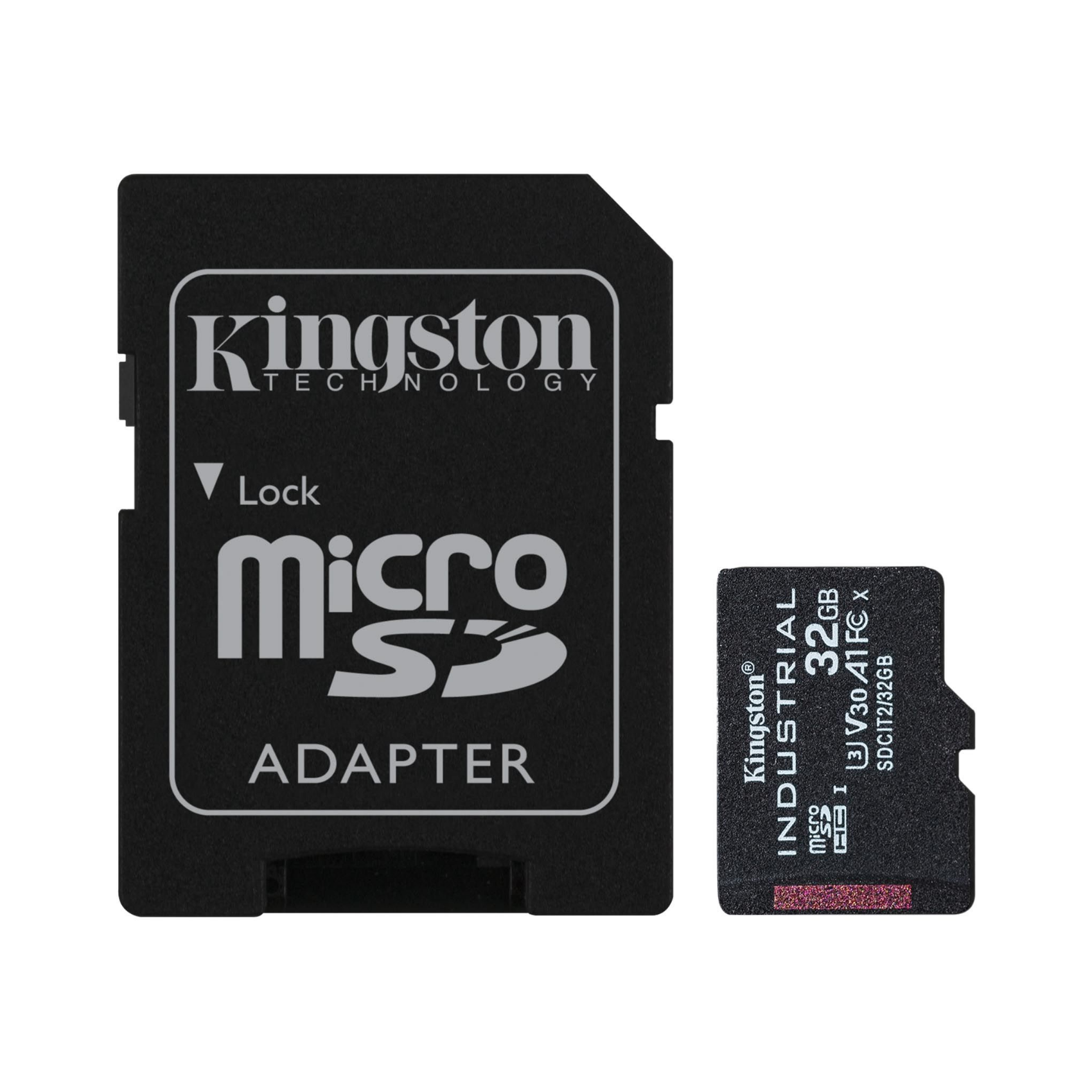 Kingston Industrial, sdcit2/32gb, 32 GB, MiniSDHC, Klasse 10, UHS-I, Class 3 U3, V30