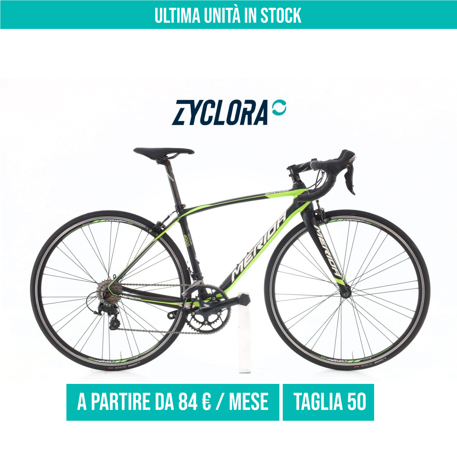 Merida Scultura 4000 Carbonio taglia 50 Semi-nuova