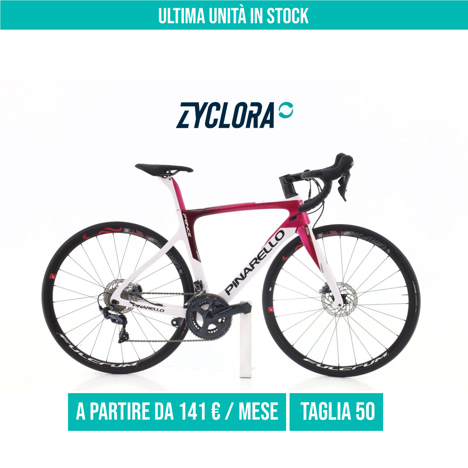 Pinarello Prince T700 taglia 50 Semi-nuova