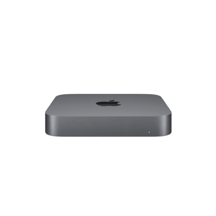 Mac mini 2018 256 GB Grigio siderale A 8 GB Core i3 quad-core a 3,6GHz Ricondizionato