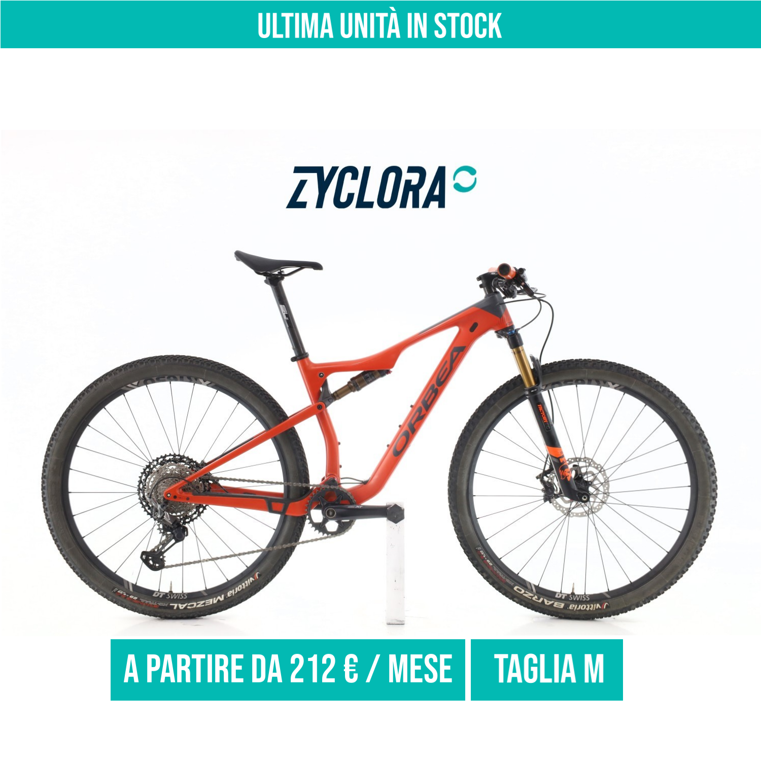 Orbea Oiz Carbonio taglia M Semi-nuova
