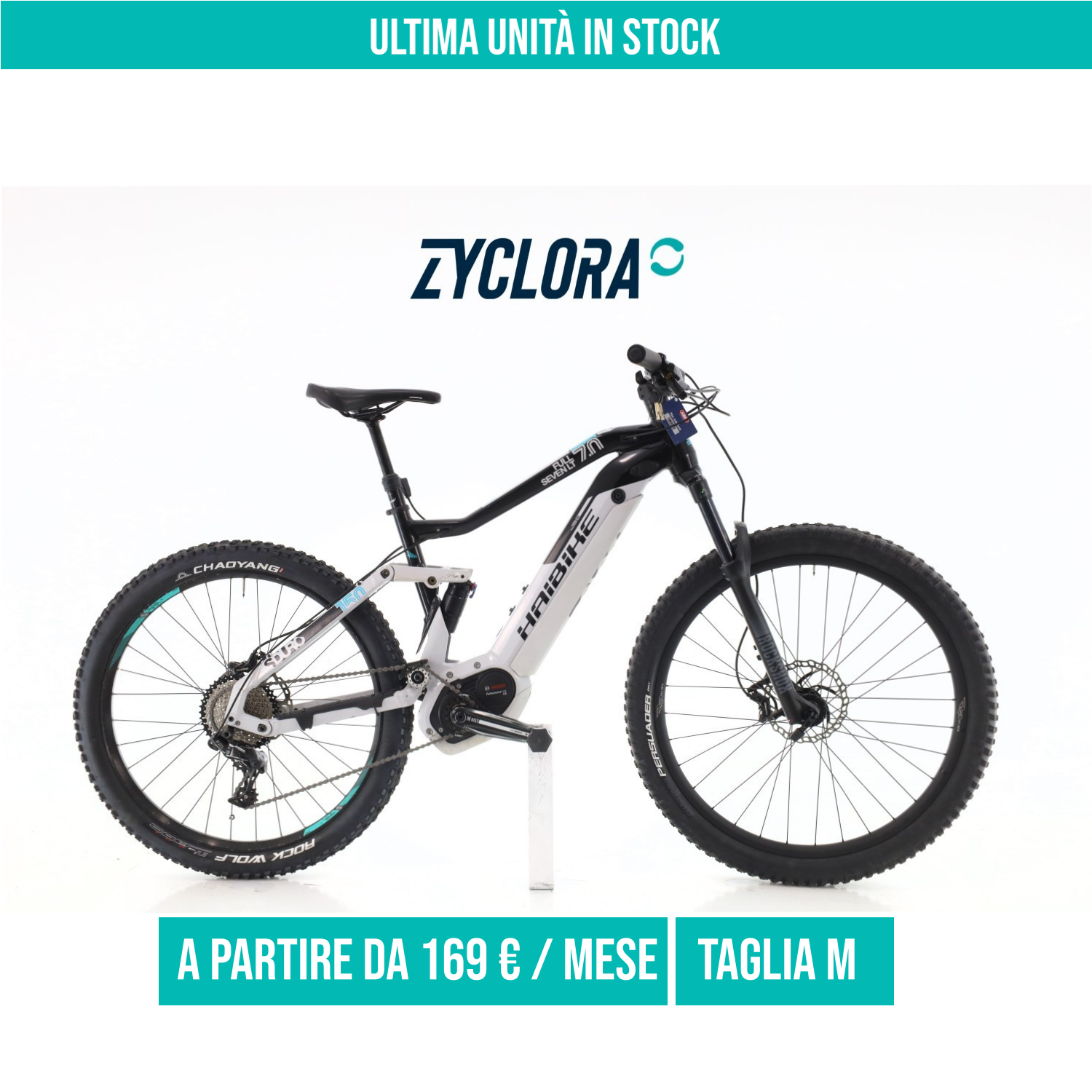 Haibike Full Seven SDuro 7.0 taglia M Semi-nuova