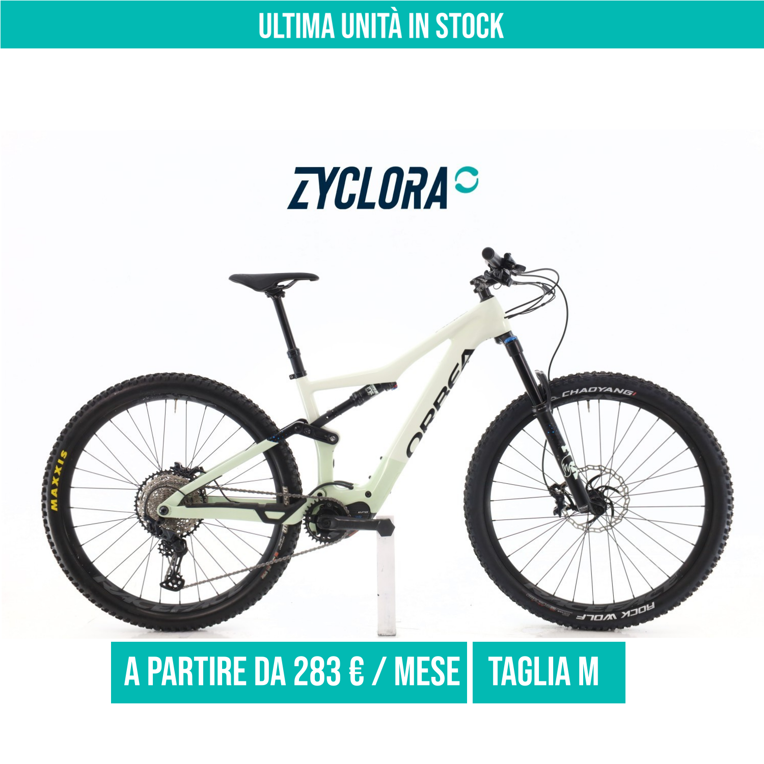 Orbea Rise M20 Carbonio taglia M Semi-nuova