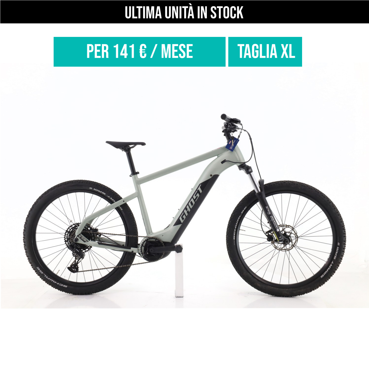 Ghost e-Teru Universal taglia XL Semi-nuova