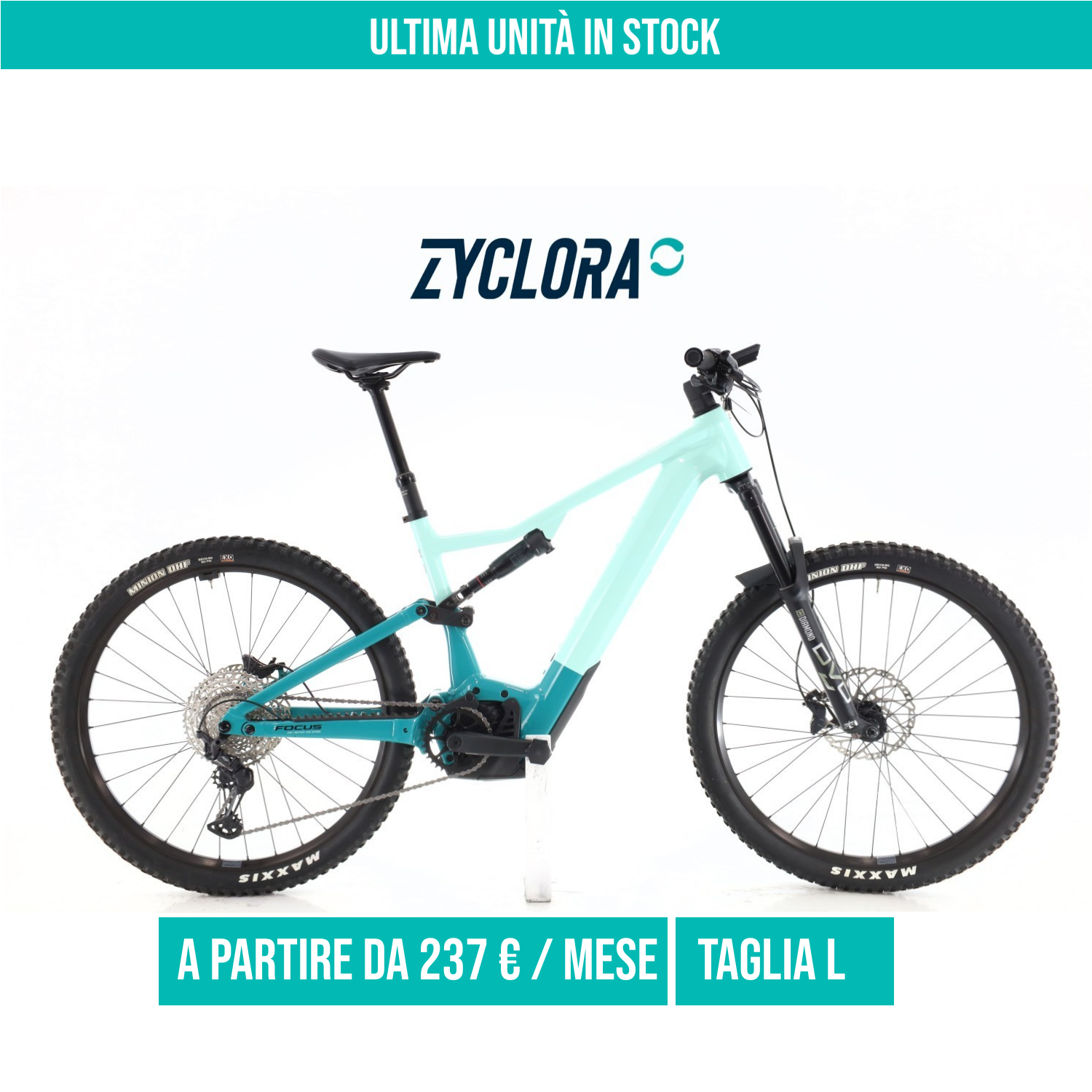 Focus Jam 2 6.7 XT taglia L Semi-nuova
