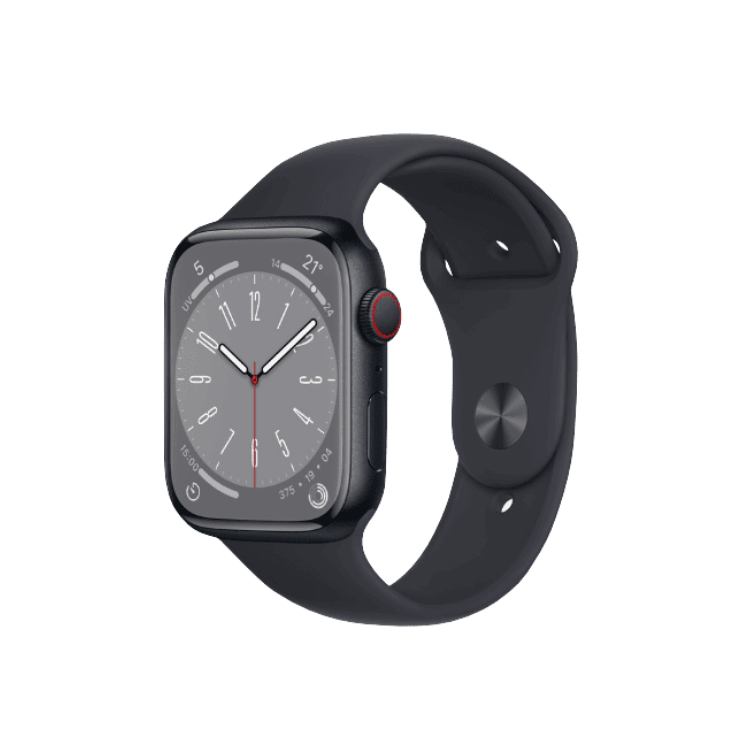 Apple Watch 8 45 mm Mezzanotte GPS C Ricondizionato