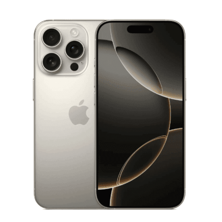 iPhone 16 Pro 128 GB Titanio naturale Sim Card (include slot sim) A+ Ricondizionato