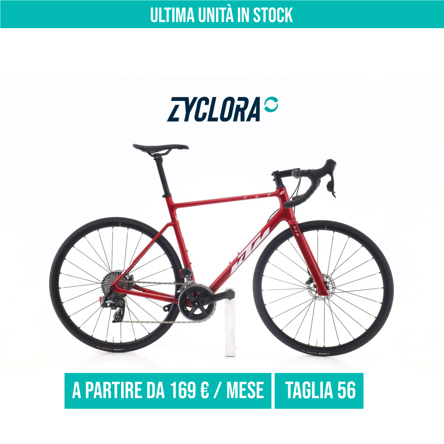 KTM Revelator Alto AXS 12V taglia 56 Semi-nuova