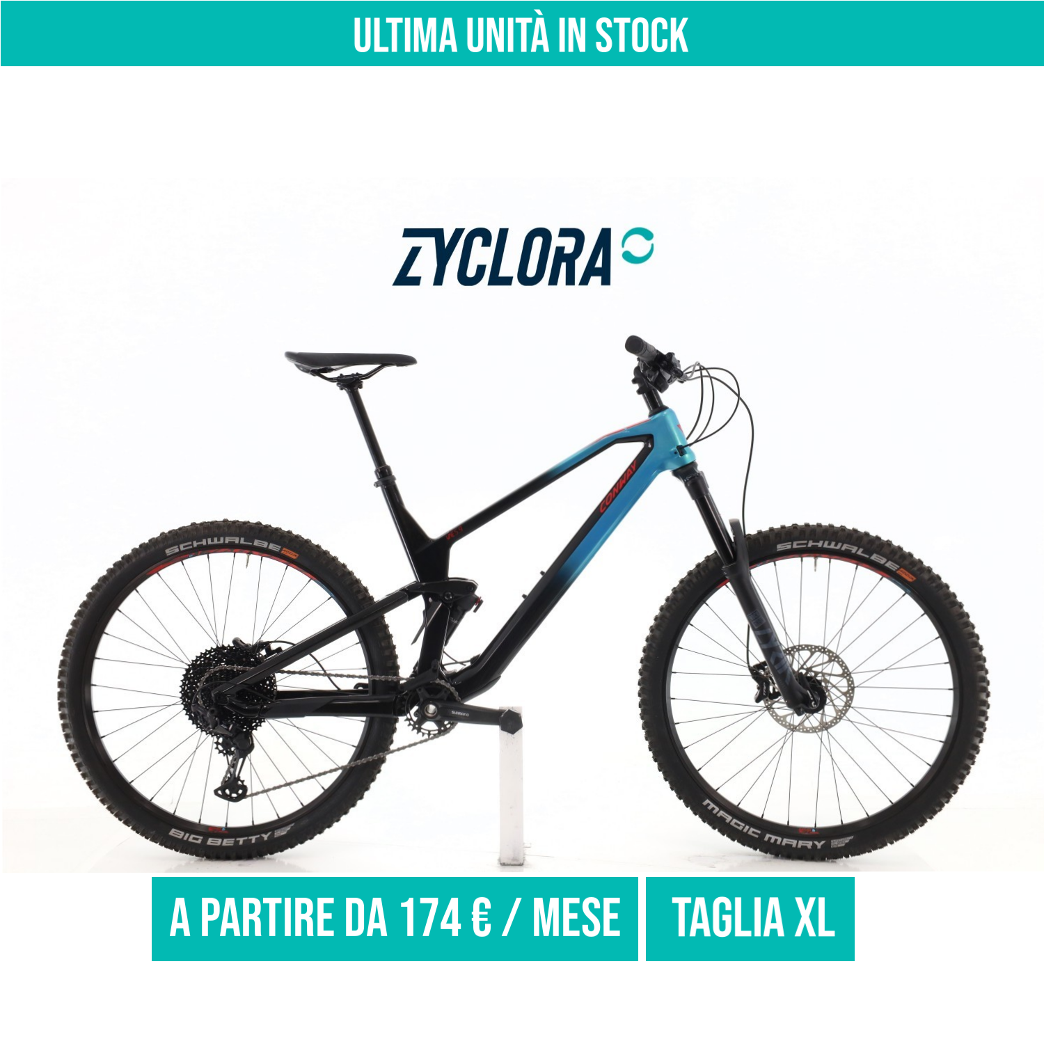 Conway WME 5.9 CarbonioXT taglia XL Semi-nuova