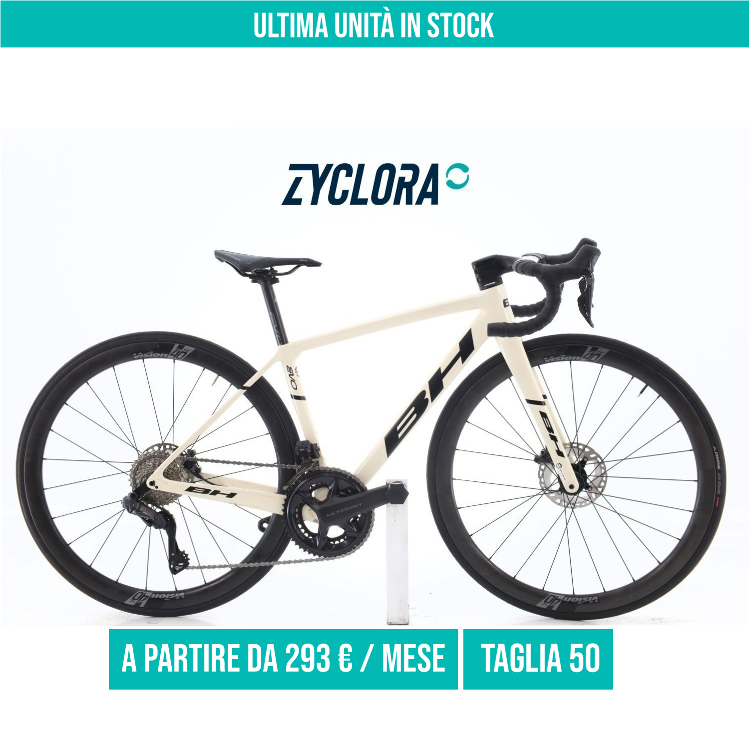 BH Ultralight Evo Carbonio Di2 12V taglia 50 Semi-nuova