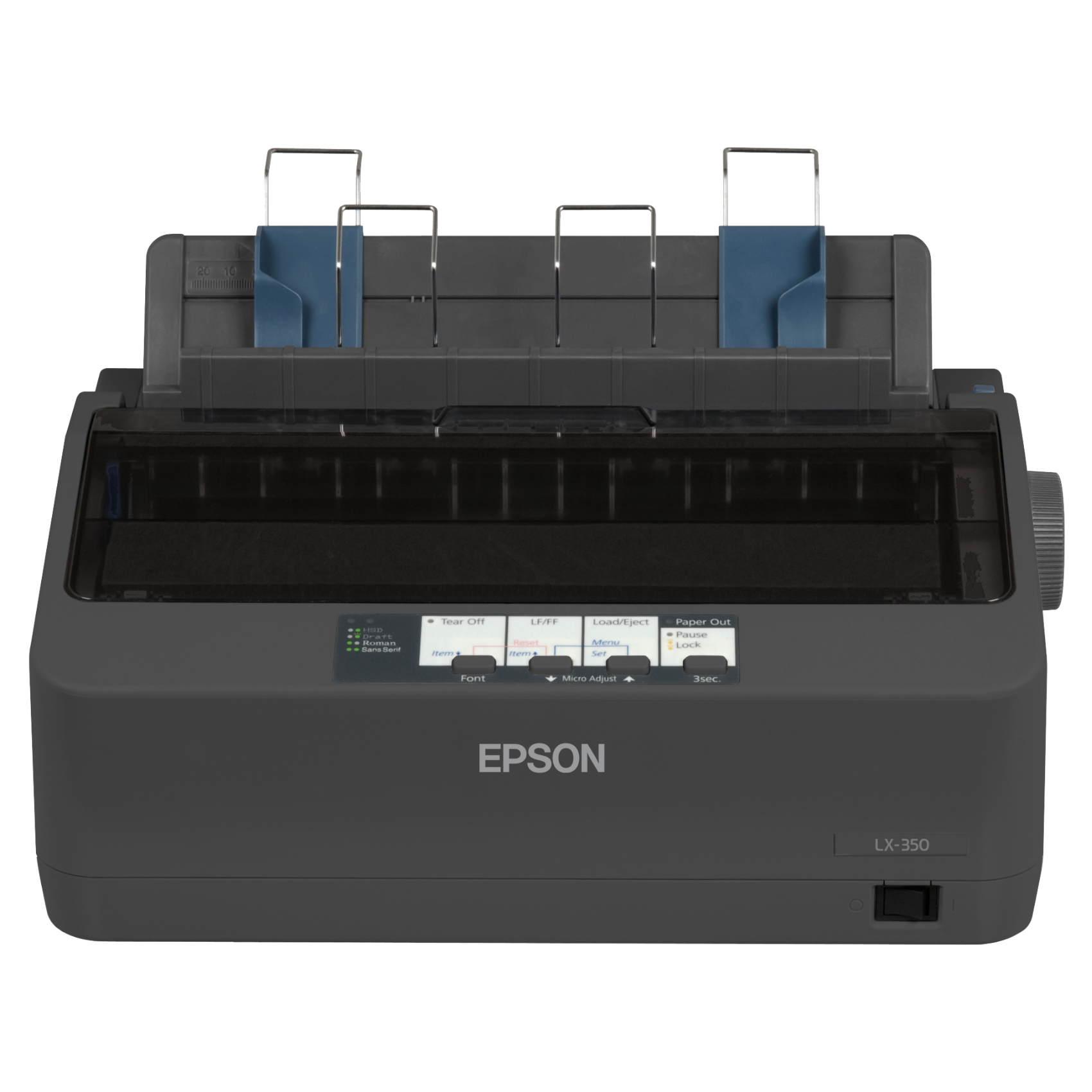 Epson LX-350, c11cc24031, 357 Zeichen pro Sekunde, 312 Zeichen pro Sekunde, 78 Zeichen pro Sekund