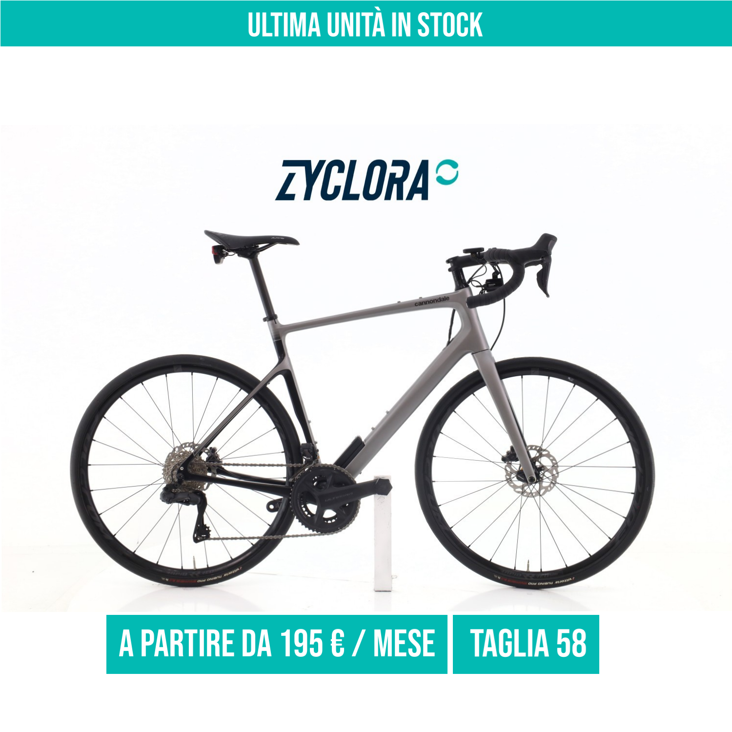 Cannondale Synapse 2 Di2 12V taglia 58 Semi-nuova