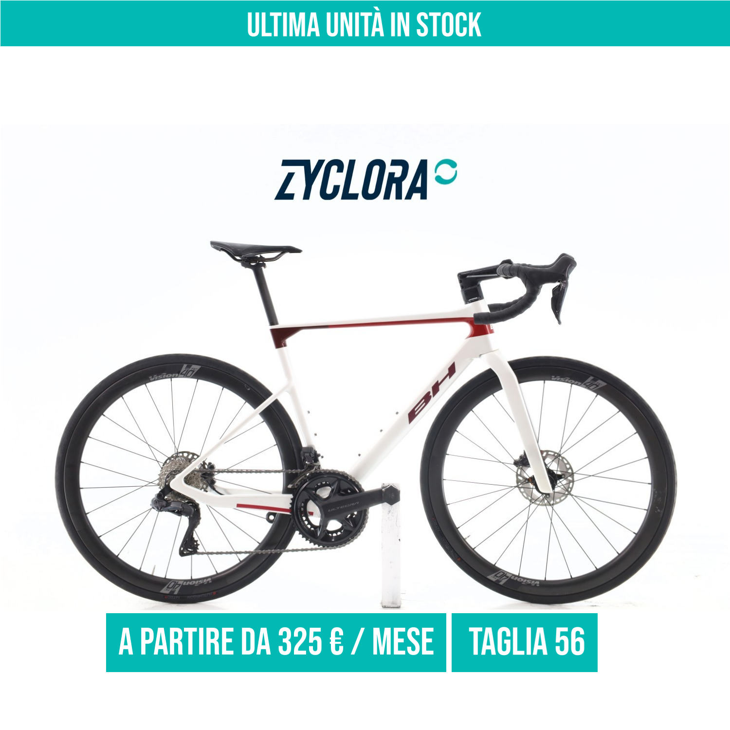 BH Ultralight 8.5 Carbonio DI2 12V taglia 56 Semi-nuova