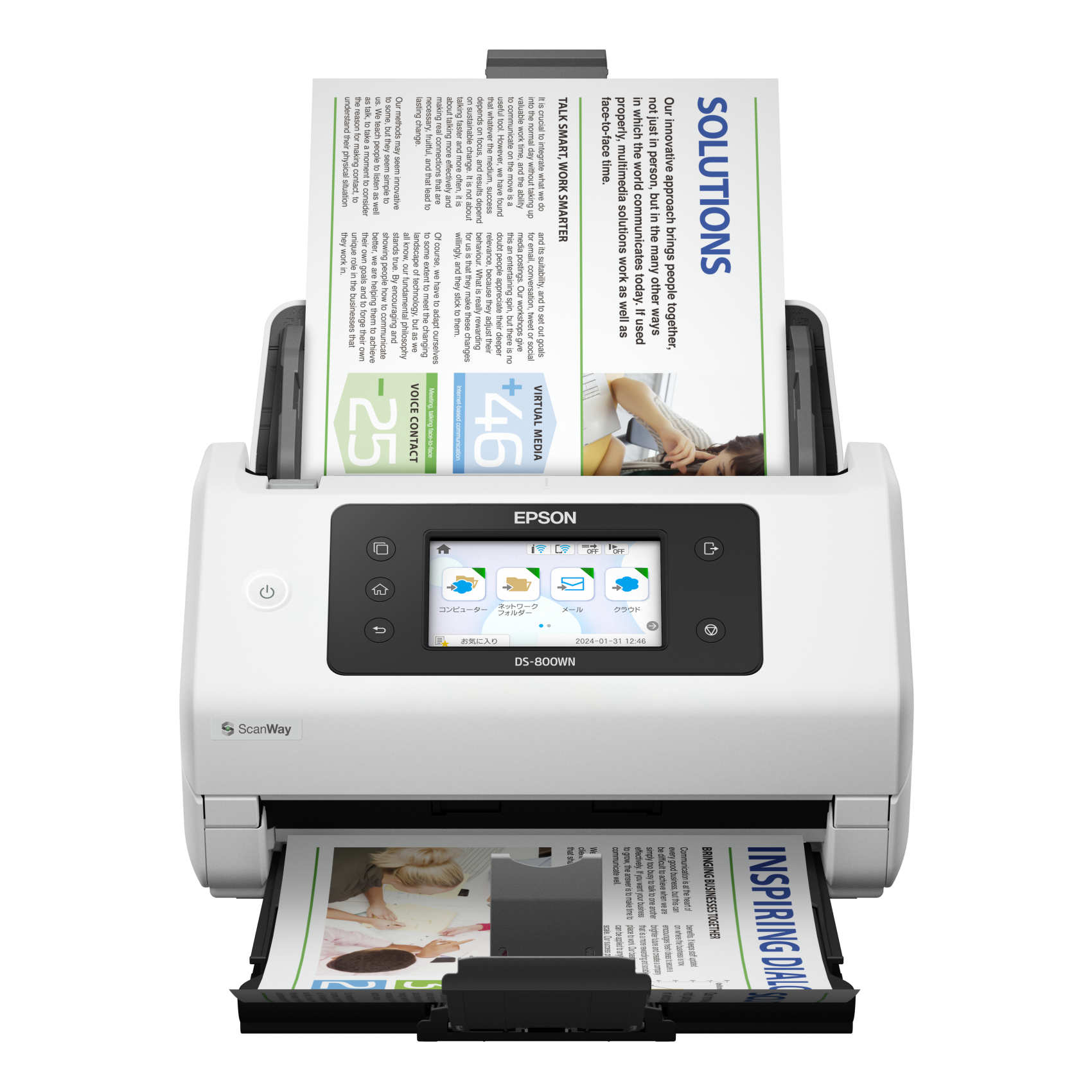 Epson WorkForce DS-800WN, b11b275401, Dokumentenscanner, Dokumentenscanner, A4